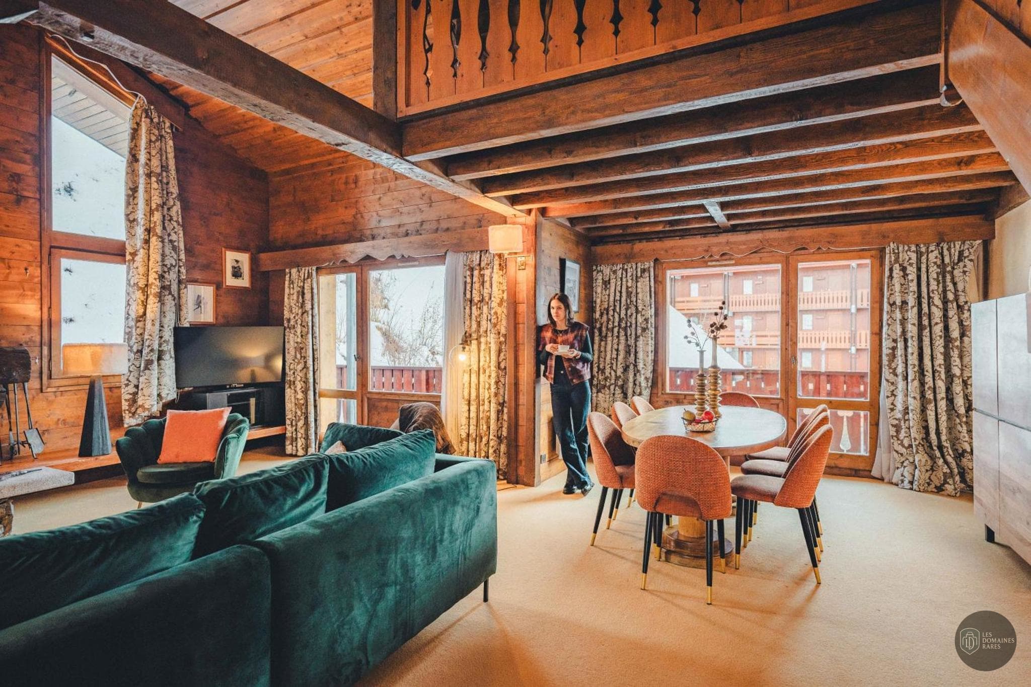 Espace intérieur de l'hôtel Hotel Mont Vallon à Méribel en Auvergne-Rhône-Alpes