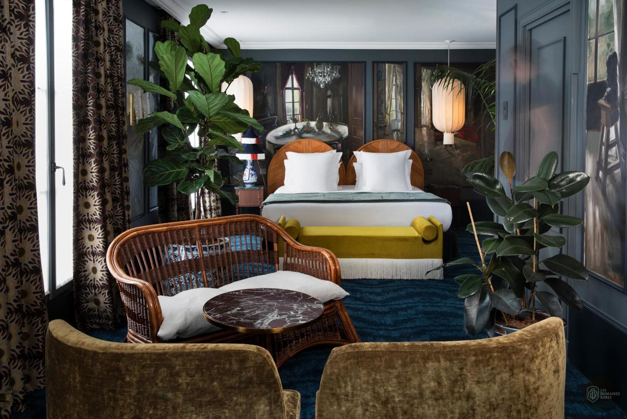 Vue extérieure de l'hôtel Hotel Montecristo à Paris en Île-de-France