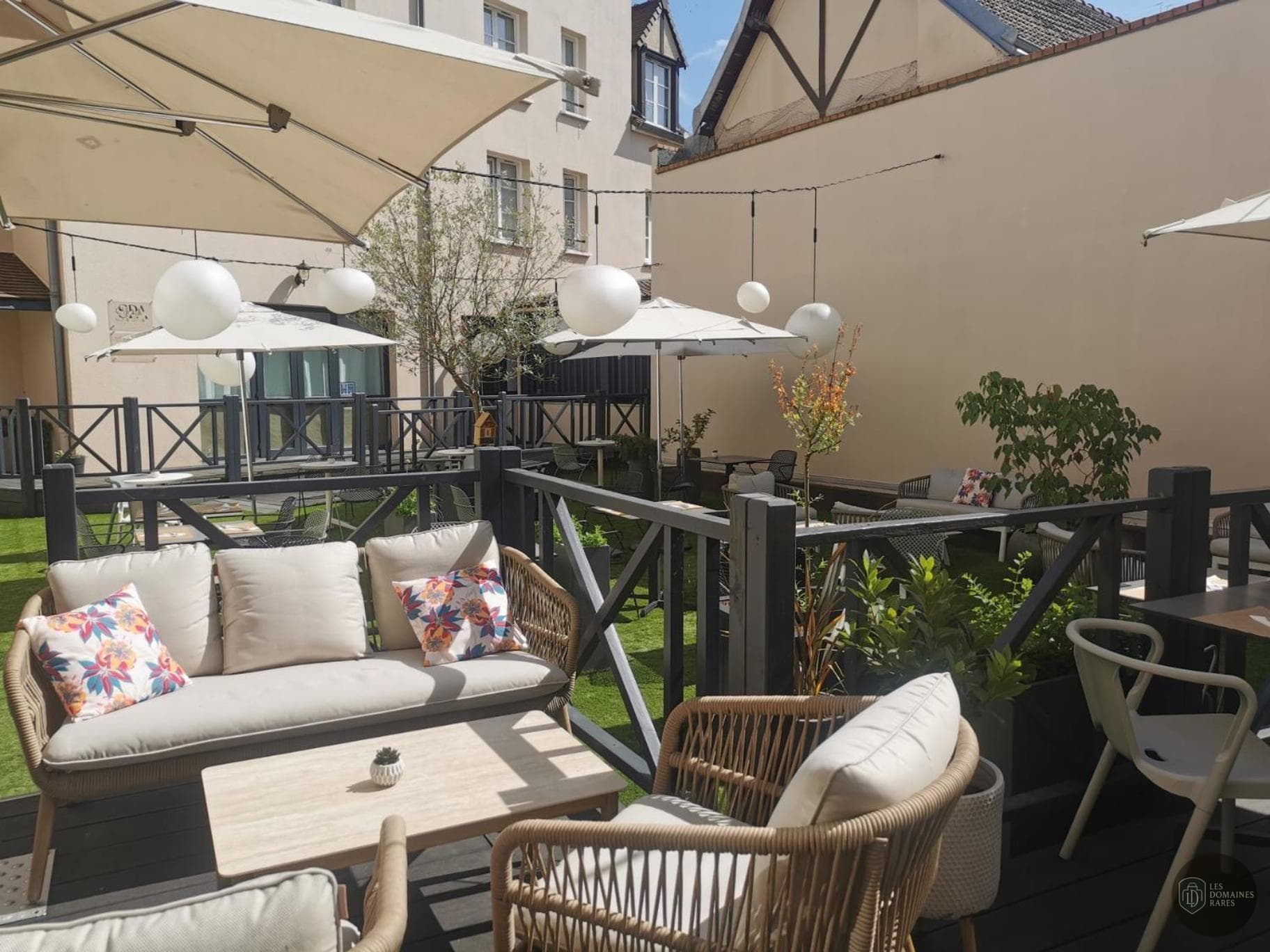 Vue extérieure de l'hôtel Hotel Normandy à Vernon en Normandie