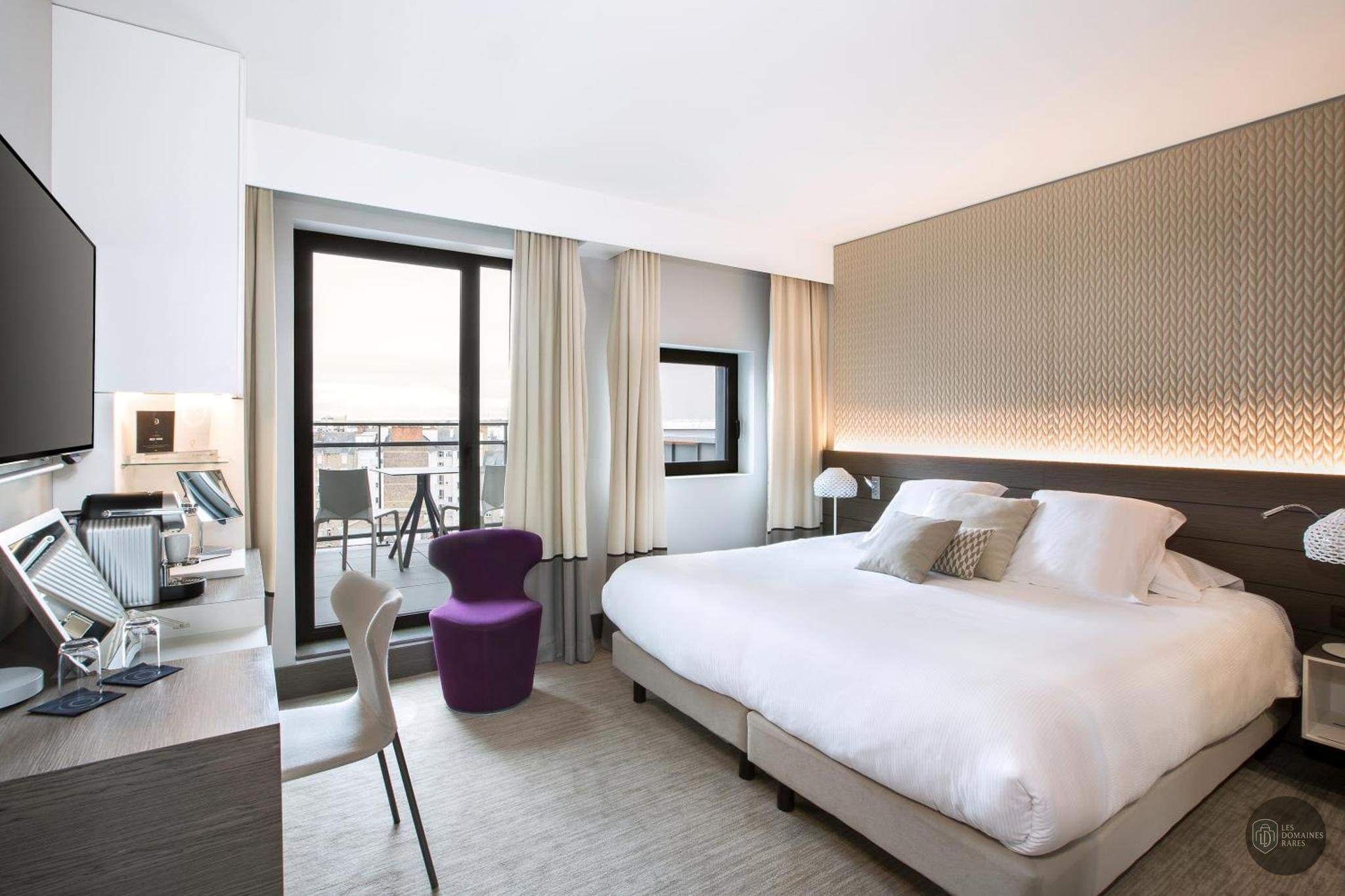 Chambre de l'hôtel Hotel Saint Antoine à Albi en Occitanie - séminaire tarn