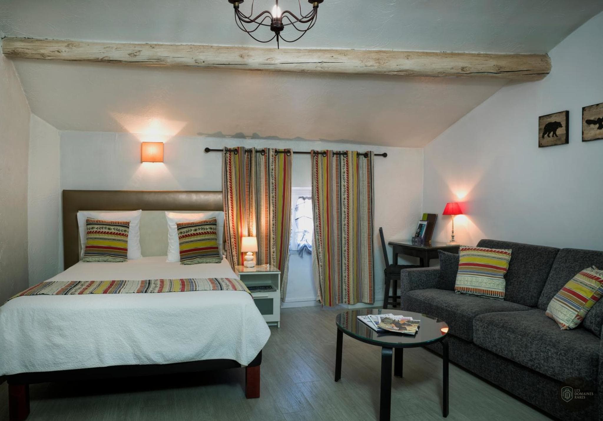 Chambre de l'hôtel Hotel Toppin à Cavaillon en Provence-Alpes-Côte d'Azur