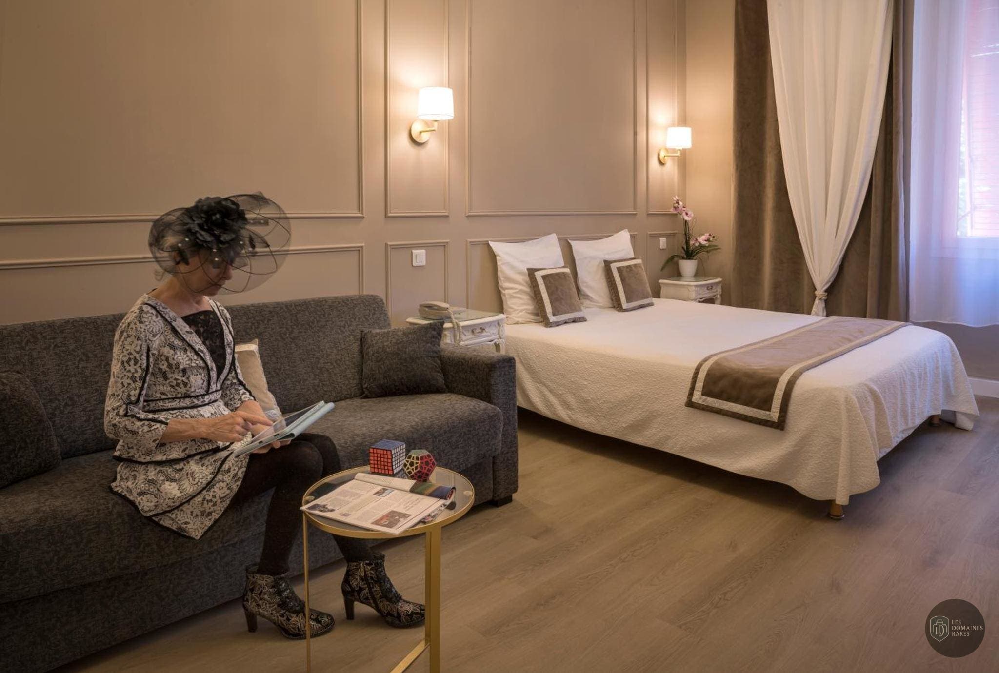 Espace intérieur de l'hôtel Hotel Toppin à Cavaillon en Provence-Alpes-Côte d'Azur