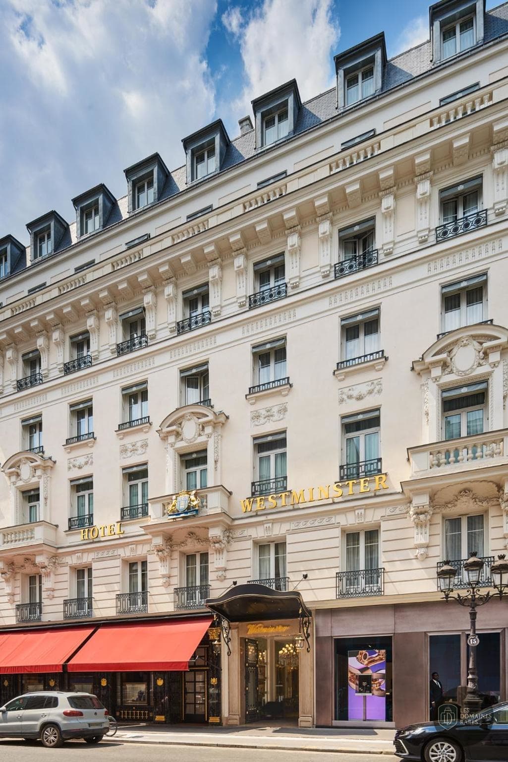Vue de l'hôtel Hotel Westminster à Paris en Île-de-France