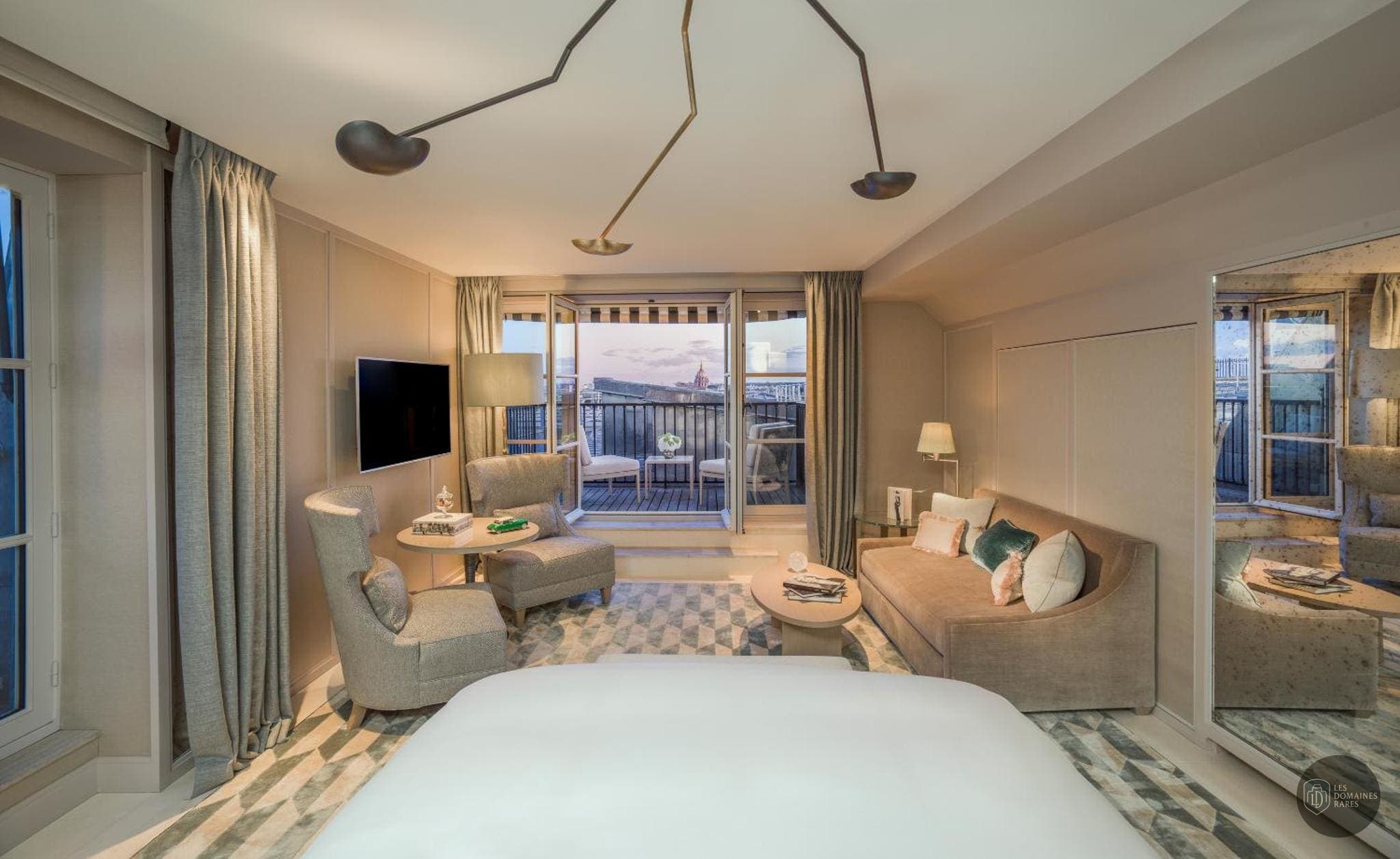 Espace intérieur de l'hôtel Hotel de Crillon à Paris en Île-de-France