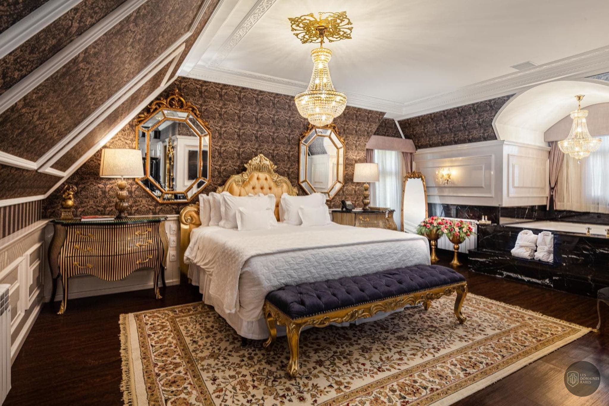 Chambre de l'hôtel Hotel de Digoine en Auvergne-Rhône-Alpes - séminaire ardèche