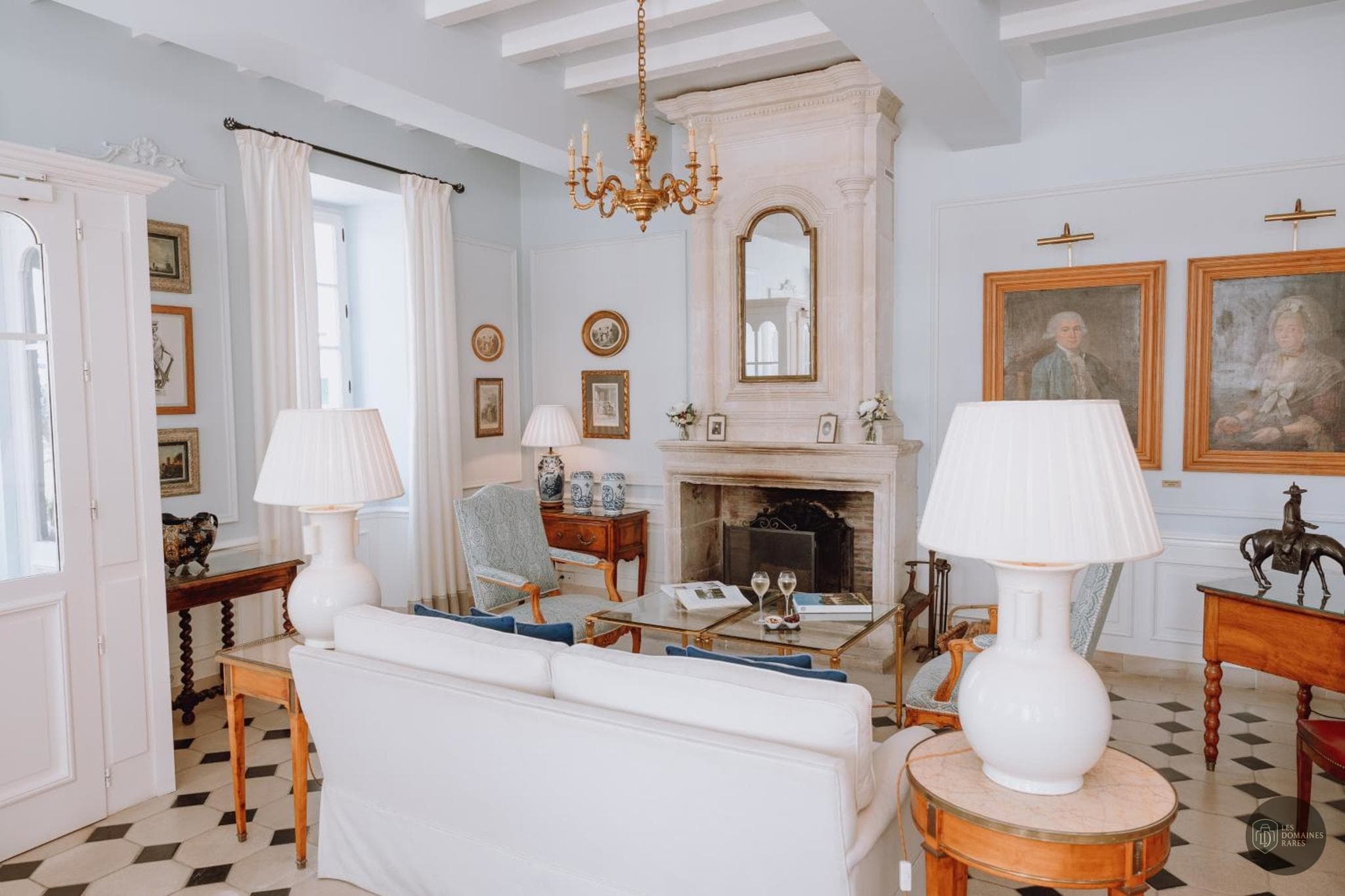 Espace intérieur de l'hôtel Hotel de Toiras en Nouvelle-Aquitaine