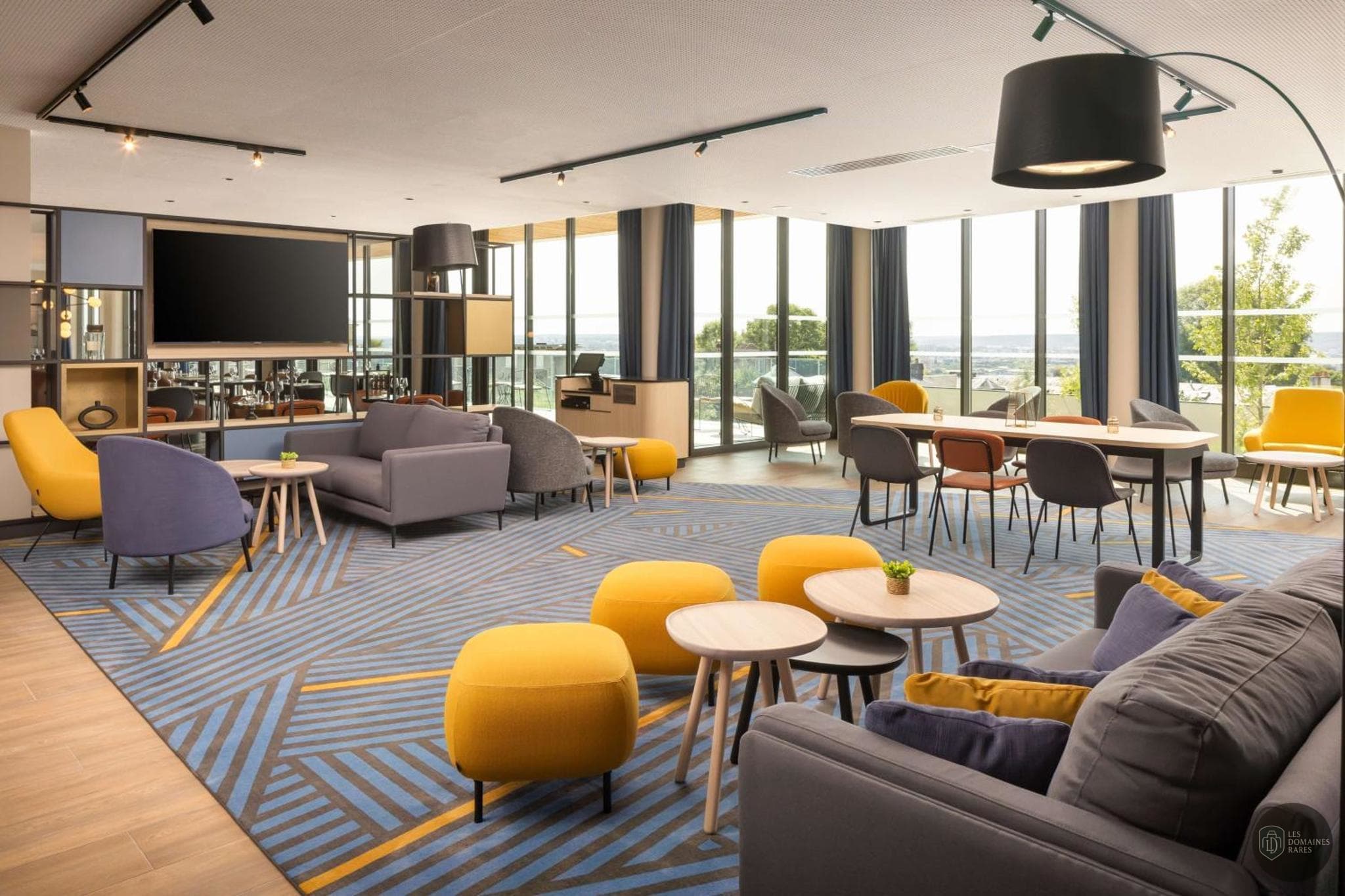 Espace intérieur de l'hôtel Hyatt Place Rouen à Rouen en Normandie