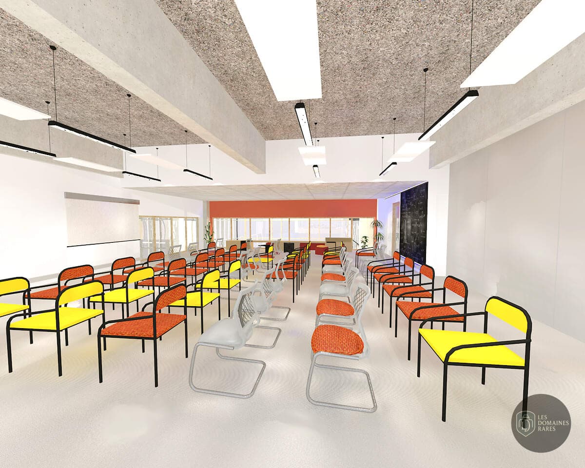 Salle de réunion 3 de l'auberge I-Factory à Villeurbanne en Auvergne-Rhône-Alpes