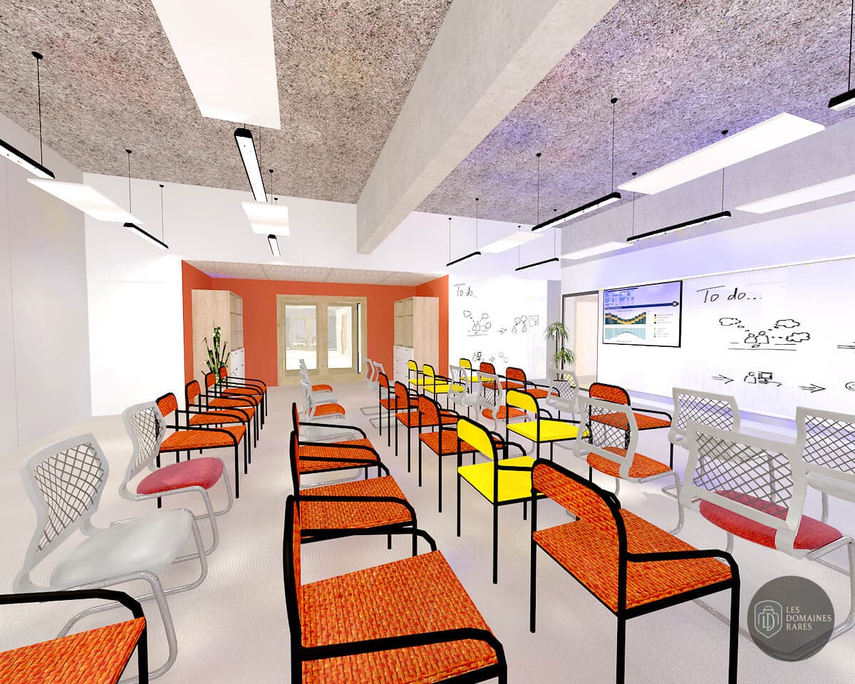 Salle de réunion 6 de l'auberge I-Factory à Villeurbanne en Auvergne-Rhône-Alpes