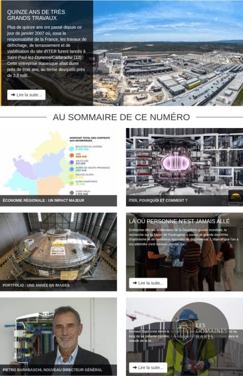 Vue extérieure du centre de séminaires ITER à Paris en Île-de-France