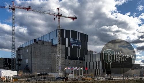 Vue extérieure du centre de séminaires ITER à Paris en Île-de-France