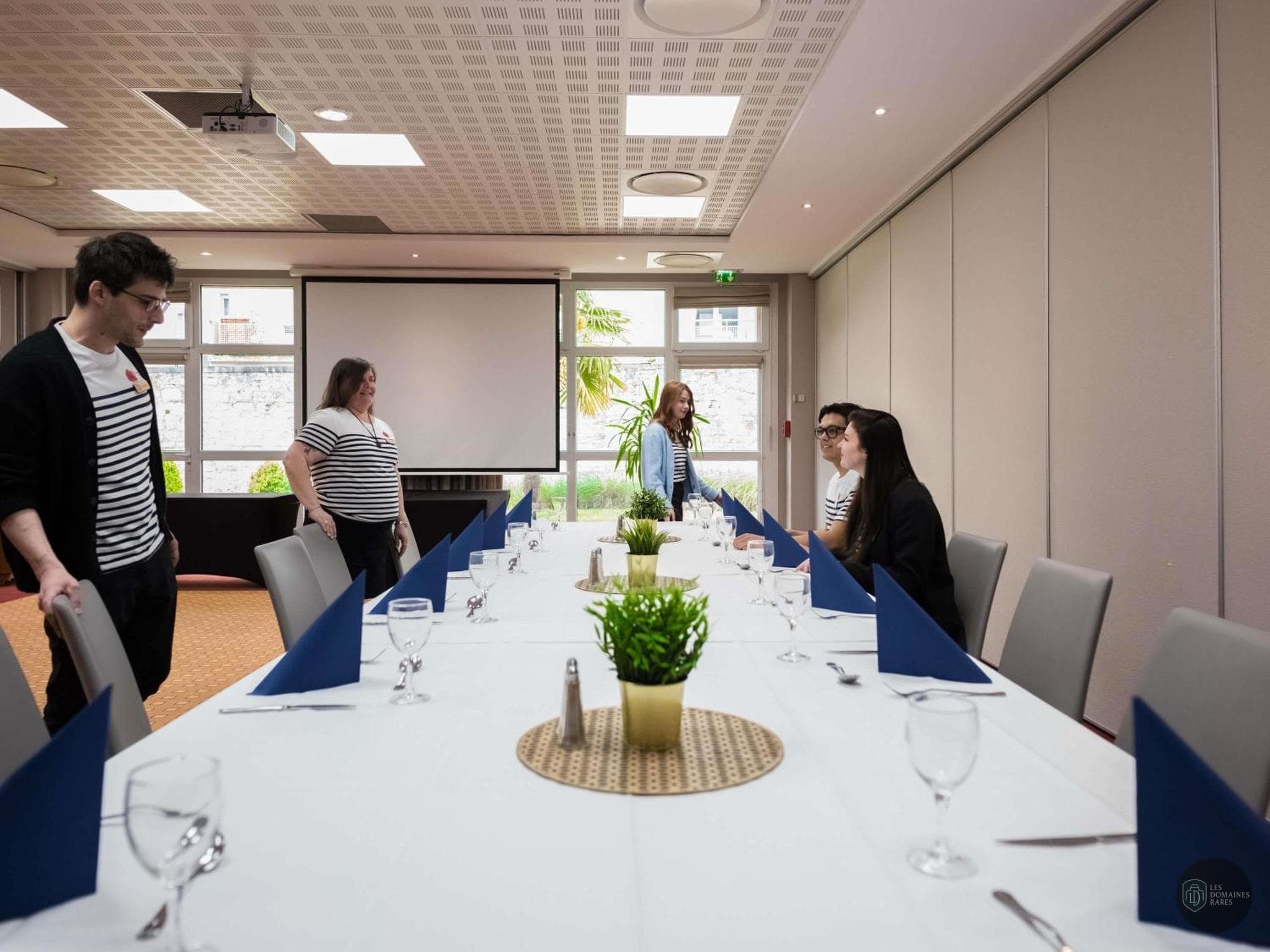 Salle de réunion 2 de l'hôtel Ibis Caen Centre à Caen en Normandie