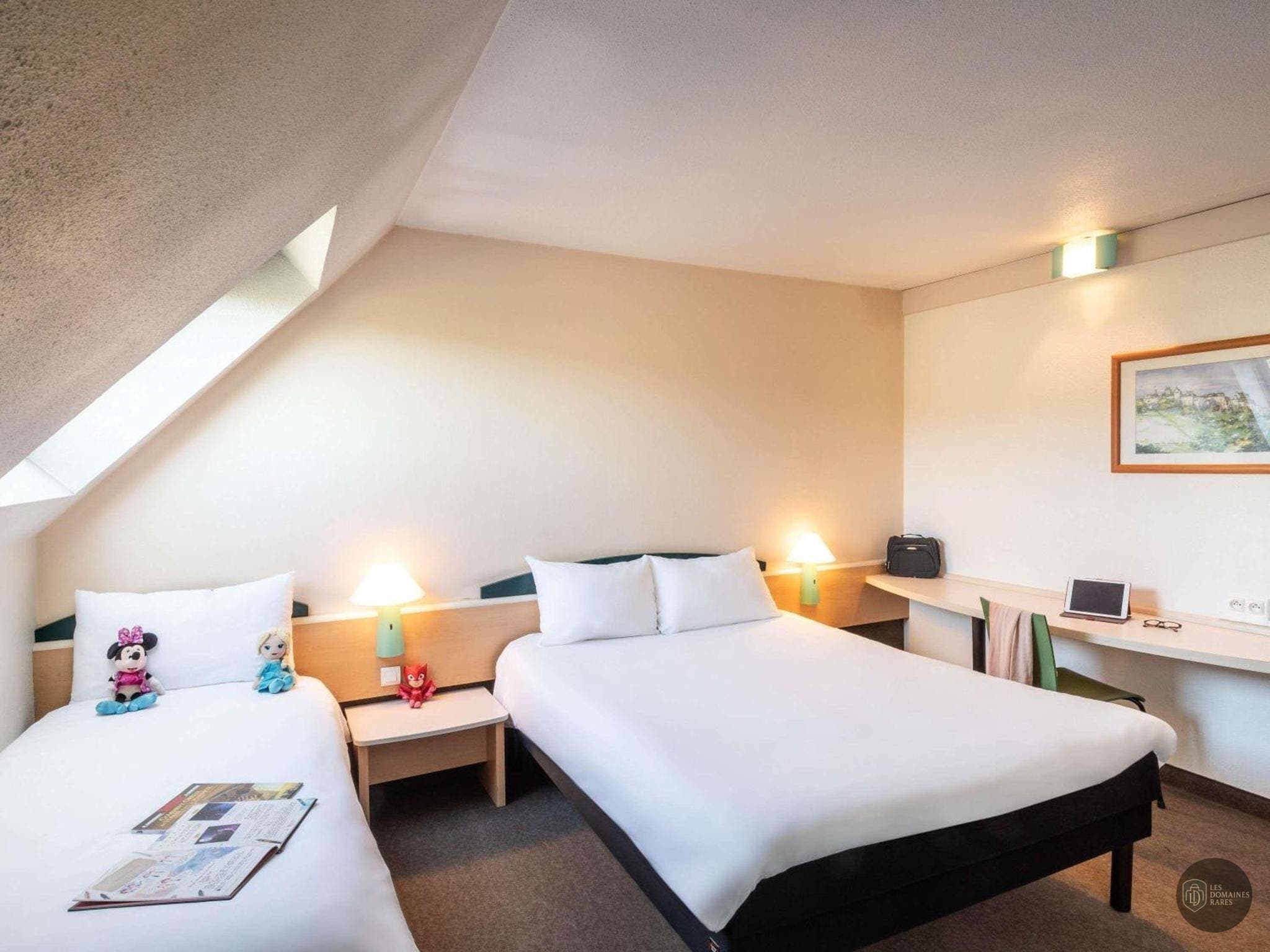 Chambre de l'hôtel Ibis Creil sur Oise en Hauts-de-France