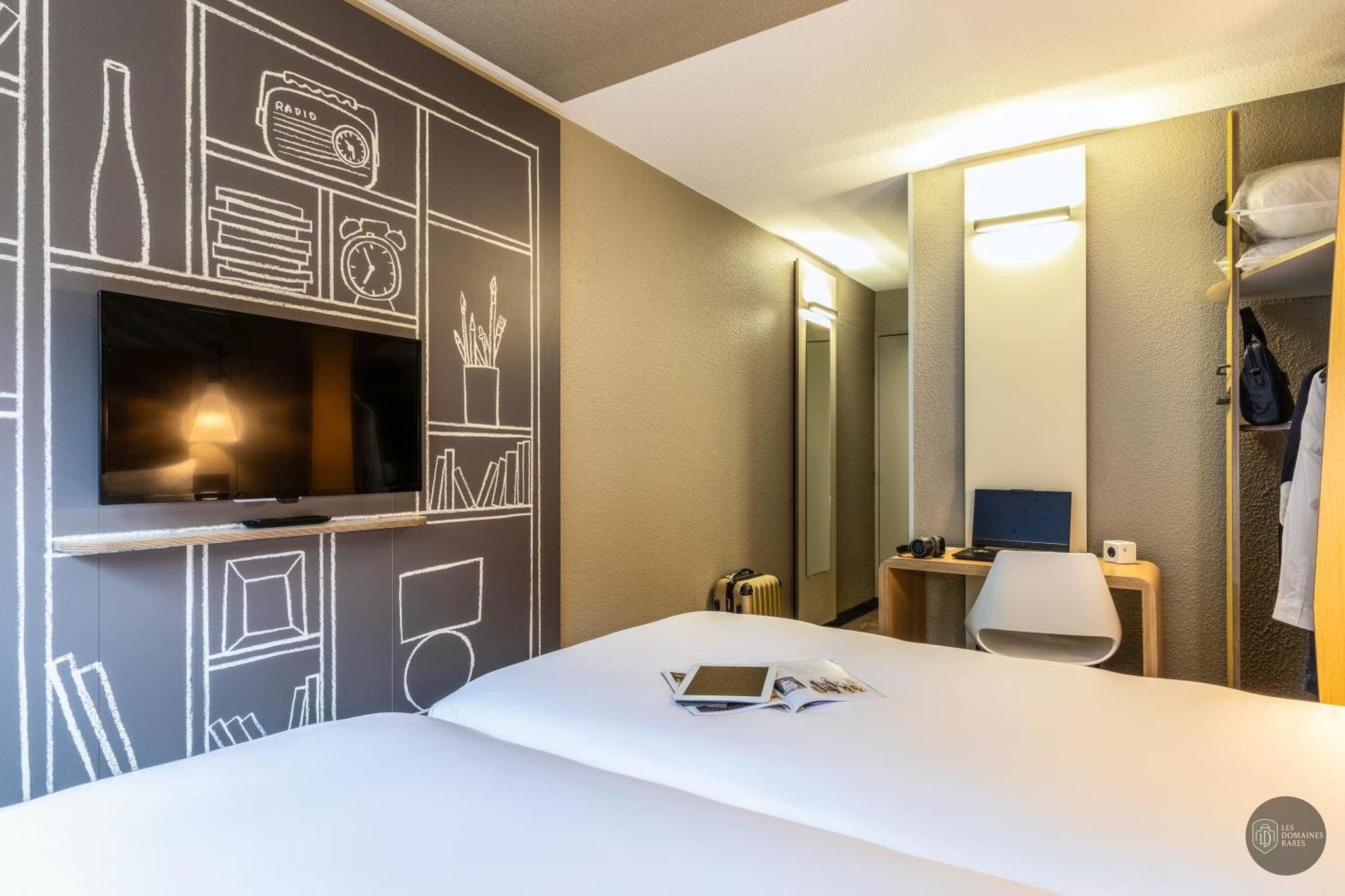 Chambre de l'hôtel Ibis Jouy En Josas en Île-de-France