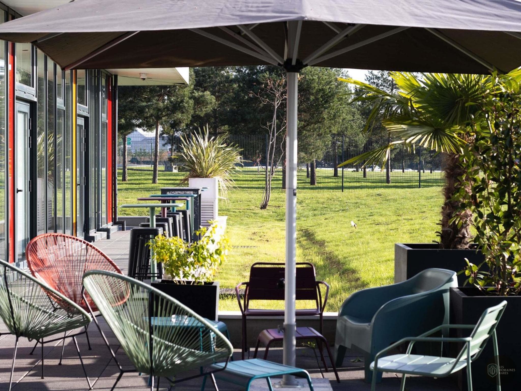 Vue extérieure de l'hôtel Ibis Le Bourget à La en Île-de-France