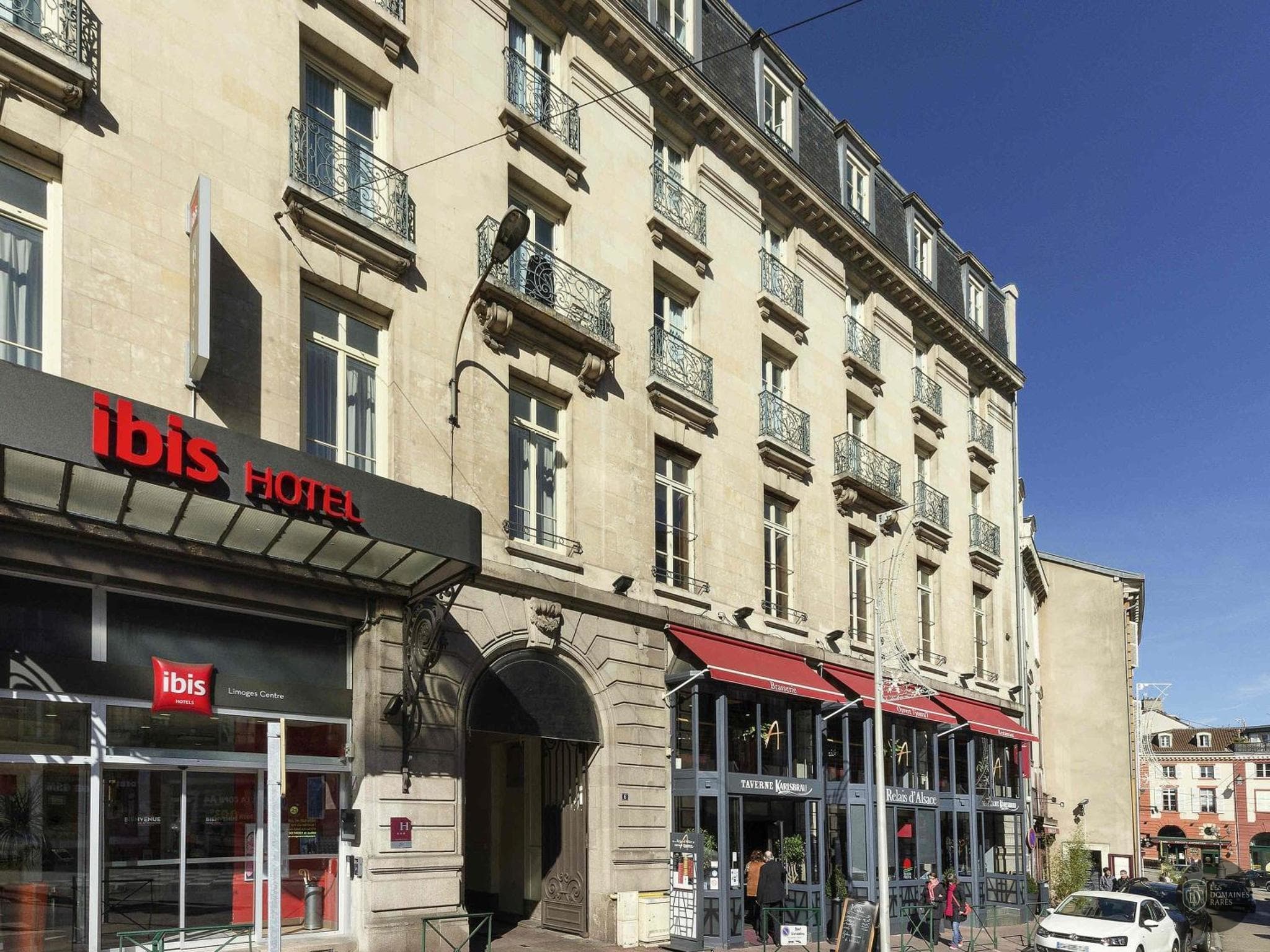 Vue de l'hôtel Ibis Limoges Centre à Limoges en Nouvelle-Aquitaine