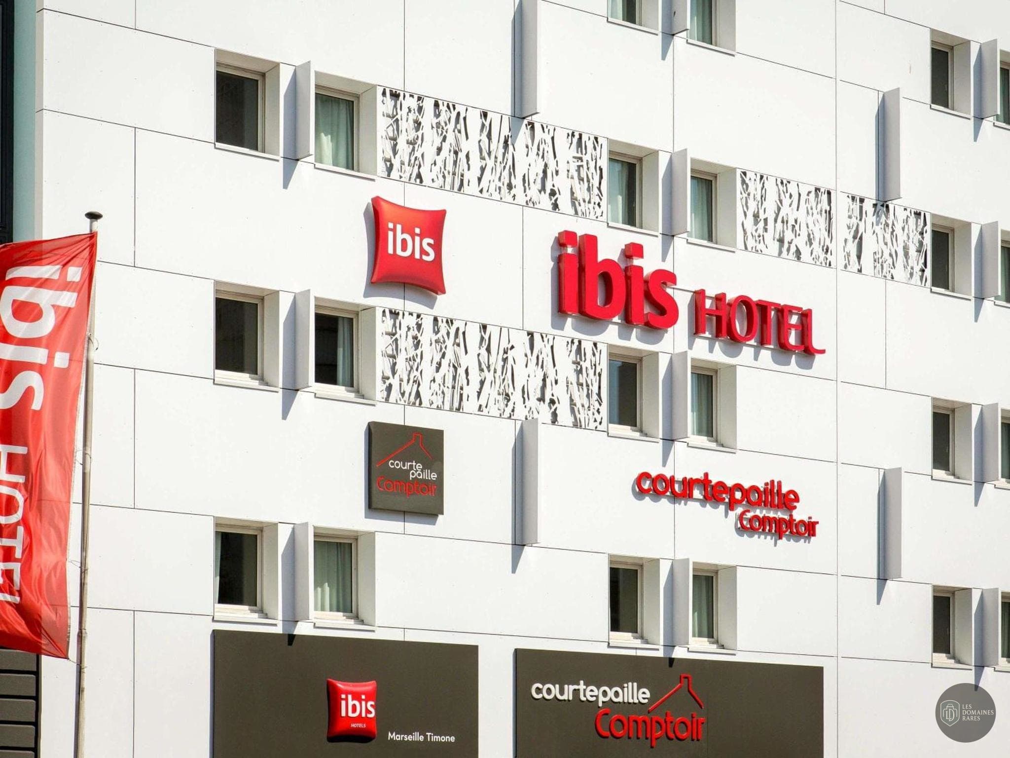 Vue de l'hôtel Ibis Marseille Timone à Marseille en Provence-Alpes-Côte d'Azur