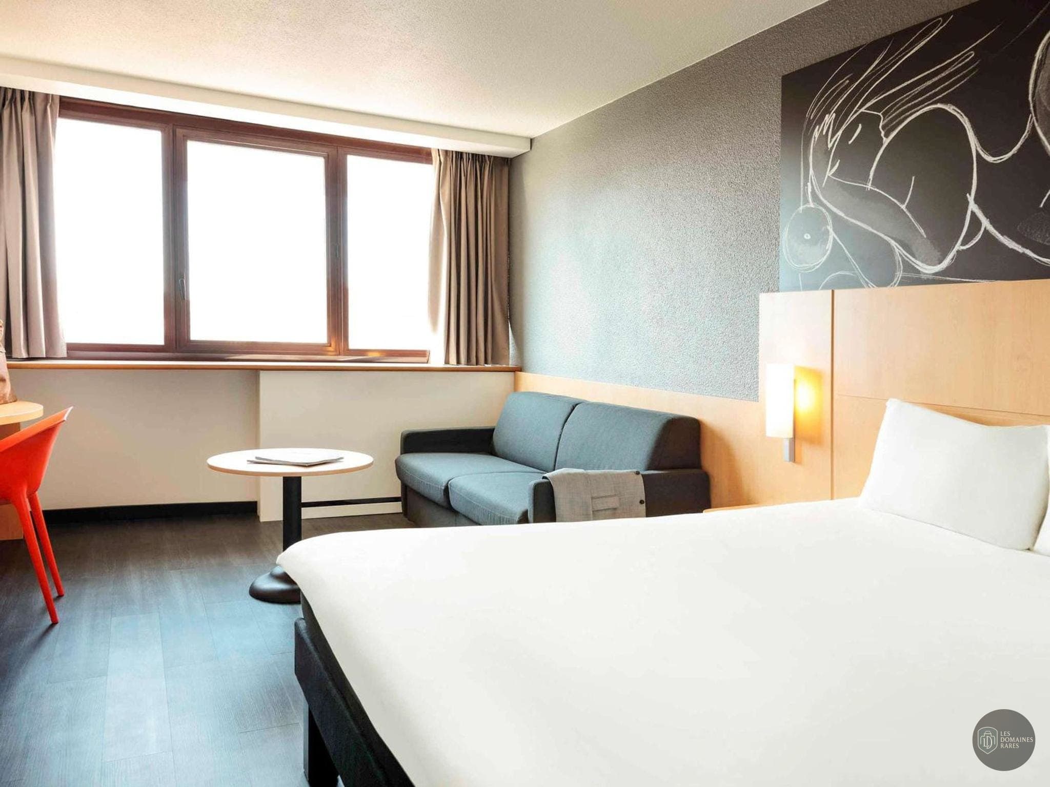 Chambre de l'hôtel Ibis Montpellier Centre à Montpellier en Occitanie