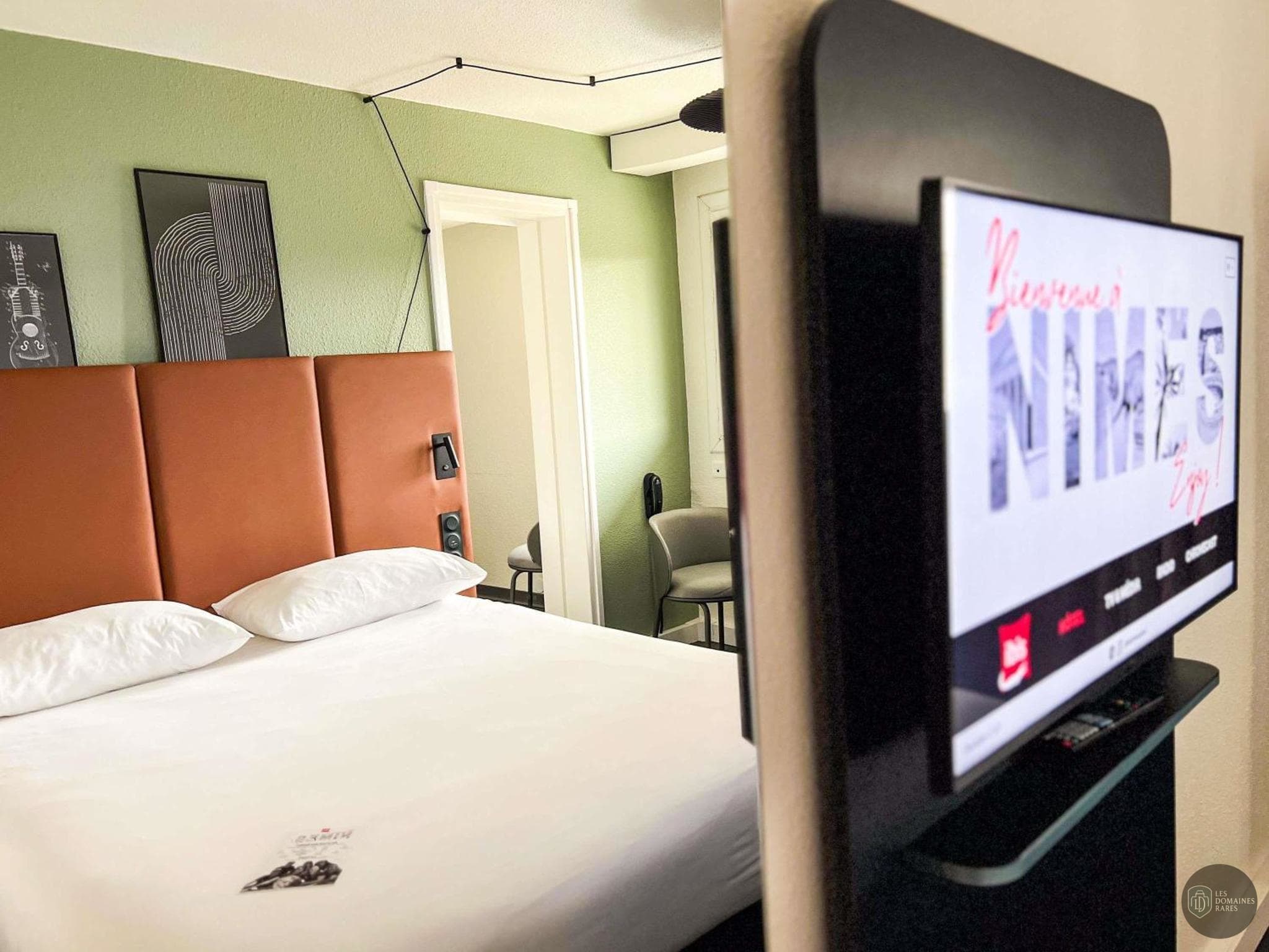 Vue extérieure de l'hôtel Ibis Nimes Ouest à Nîmes en Occitanie