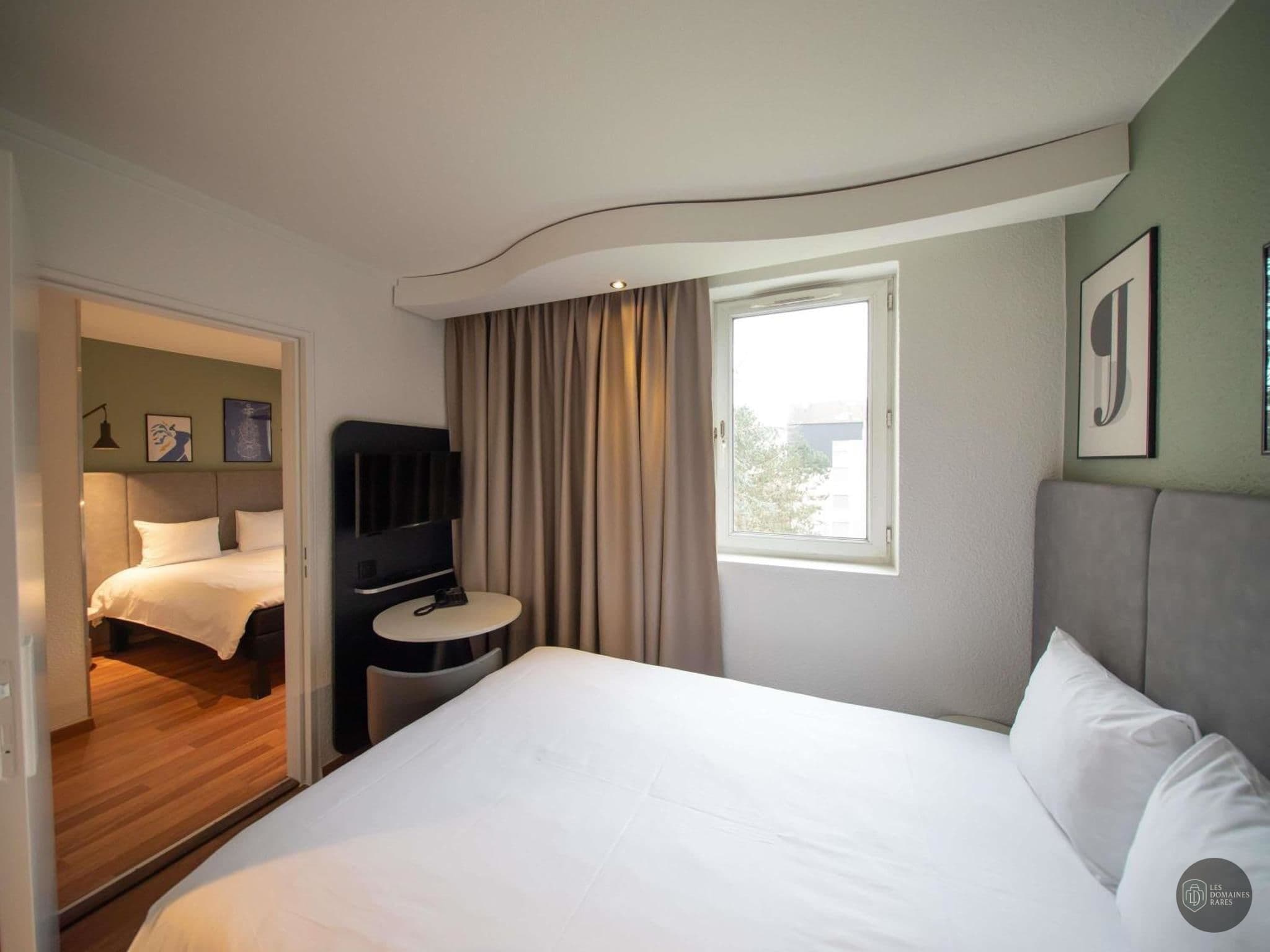 Chambre de l'hôtel Ibis Nogent-sur-Marne en Île-de-France