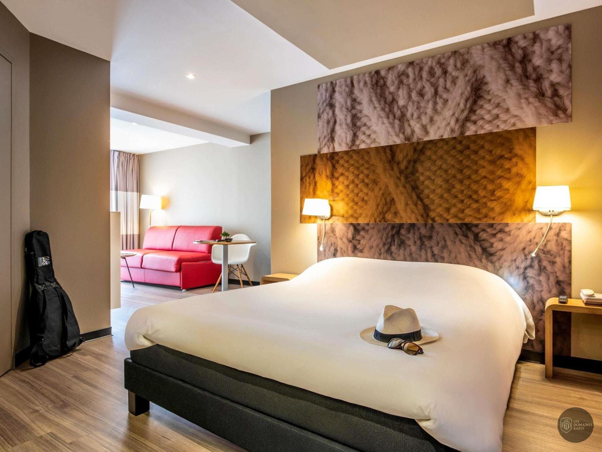 Chambre de l'hôtel Ibis Nuits-Saint-Georges en Bourgogne-Franche-Comté - séminaire côte-d'or