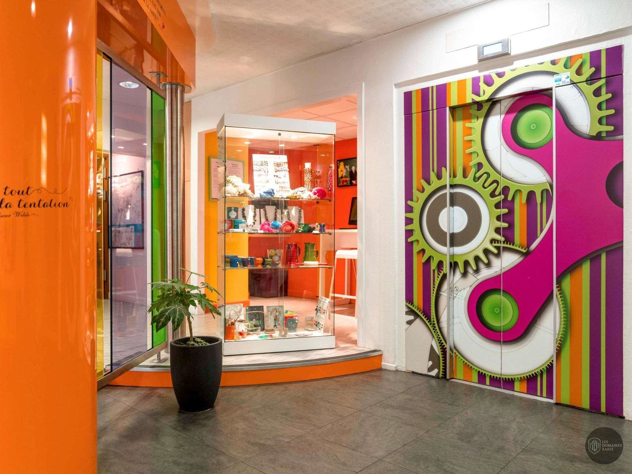 Vue de l'hôtel Ibis Styles Besançon à Besançon en Bourgogne-Franche-Comté