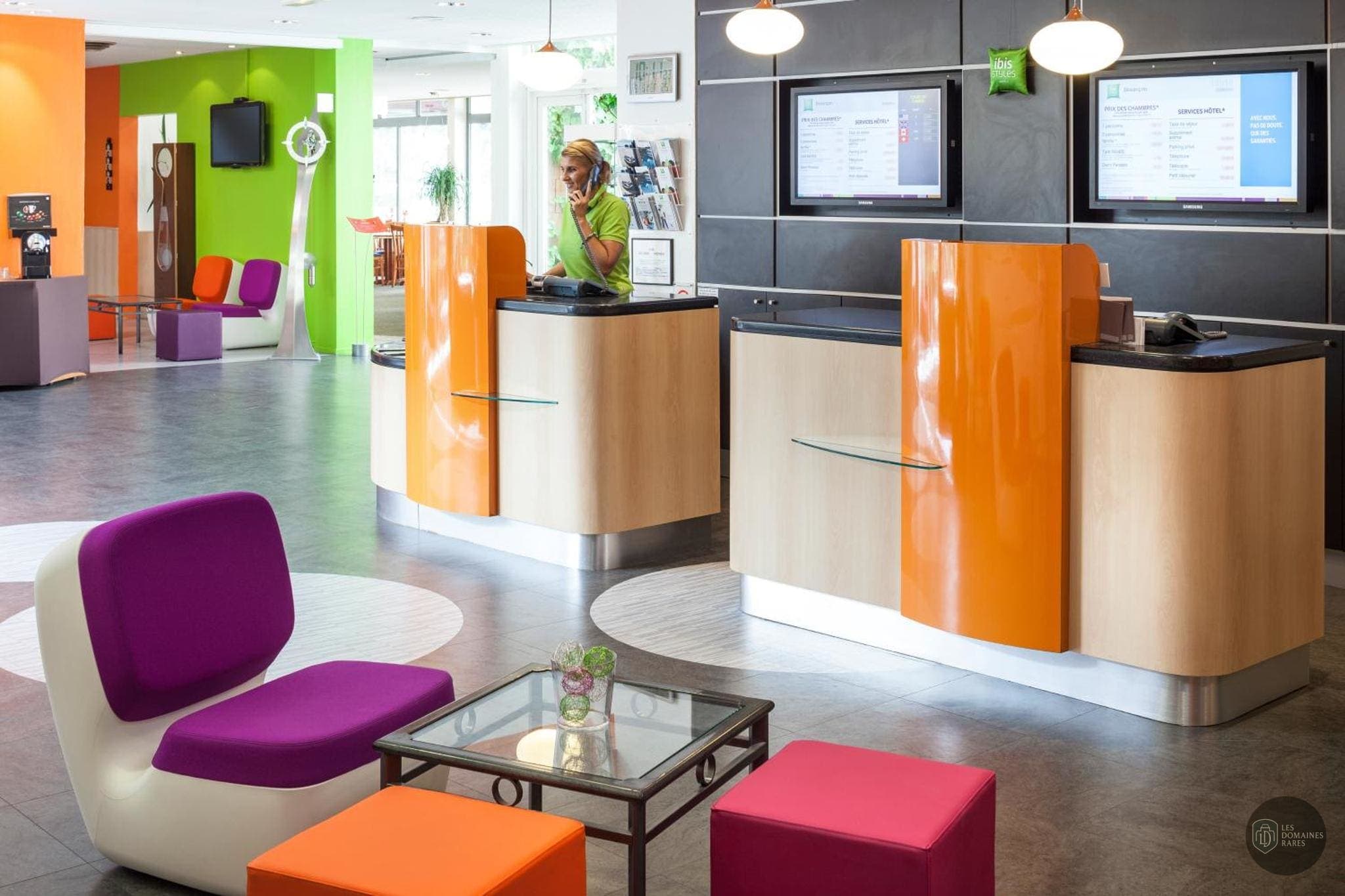Vue de l'hôtel Ibis Styles Besançon à Besançon en Bourgogne-Franche-Comté