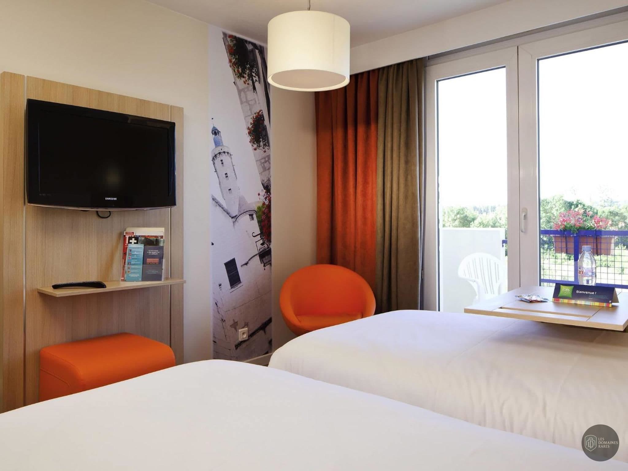 Chambre de l'hôtel Ibis Styles Chinon à Chinon en Centre-Val de Loire - séminaire indre-et-loire (37)