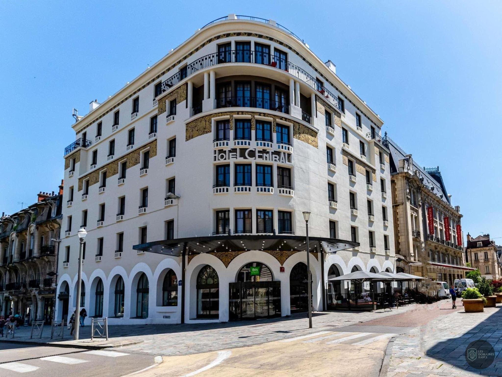 Vue de l'hôtel Ibis Styles Dijon Central en Bourgogne-Franche-Comté