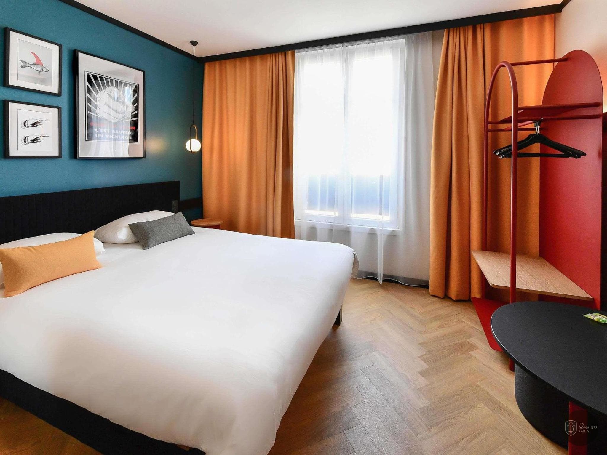 Chambre de l'hôtel Ibis Styles Dijon Central en Bourgogne-Franche-Comté - séminaire dijon france coordonnées gps latitude : 47.322958