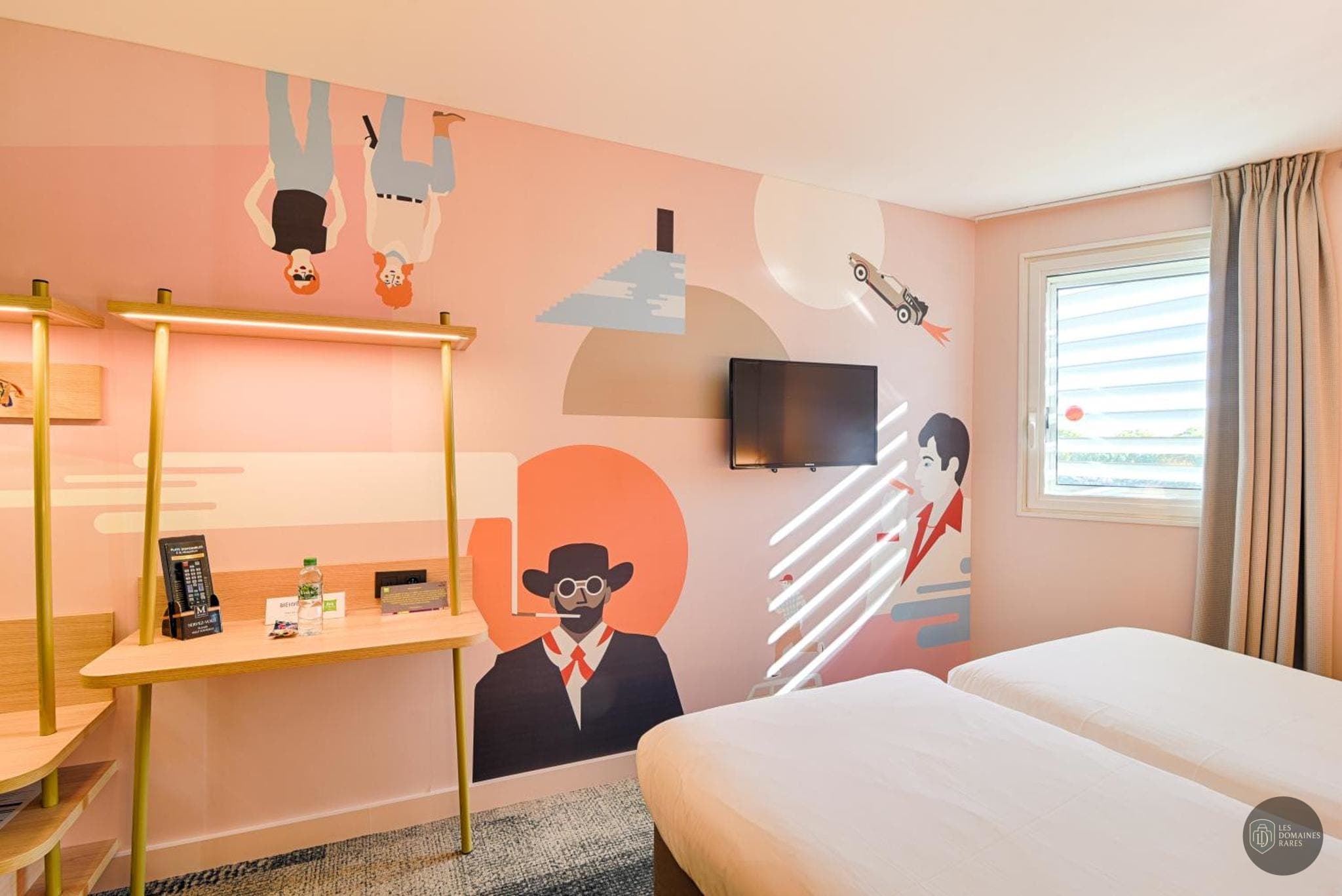Chambre de l'hôtel Ibis Styles Lyon Confluence à Lyon en Auvergne-Rhône-Alpes