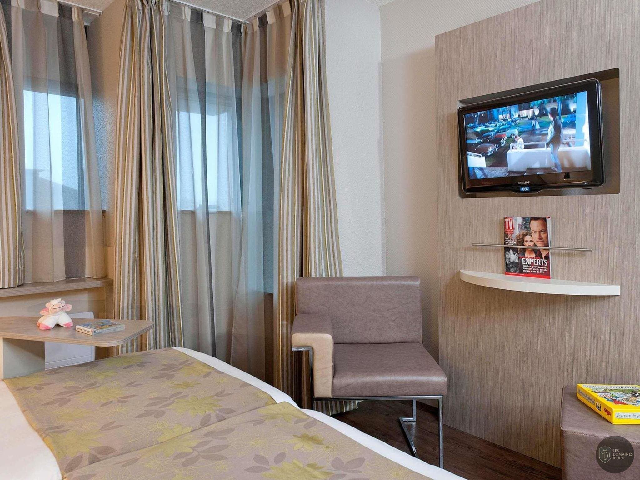 Vue extérieure de l'hôtel Ibis Styles Melun à Rubelles en Île-de-France