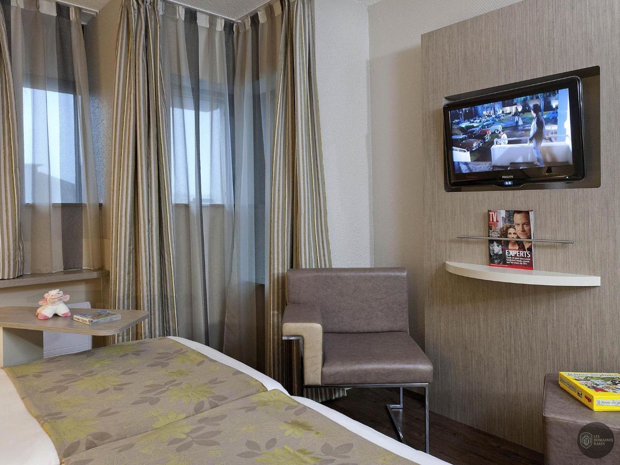 Vue extérieure de l'hôtel Ibis Styles Melun à Rubelles en Île-de-France