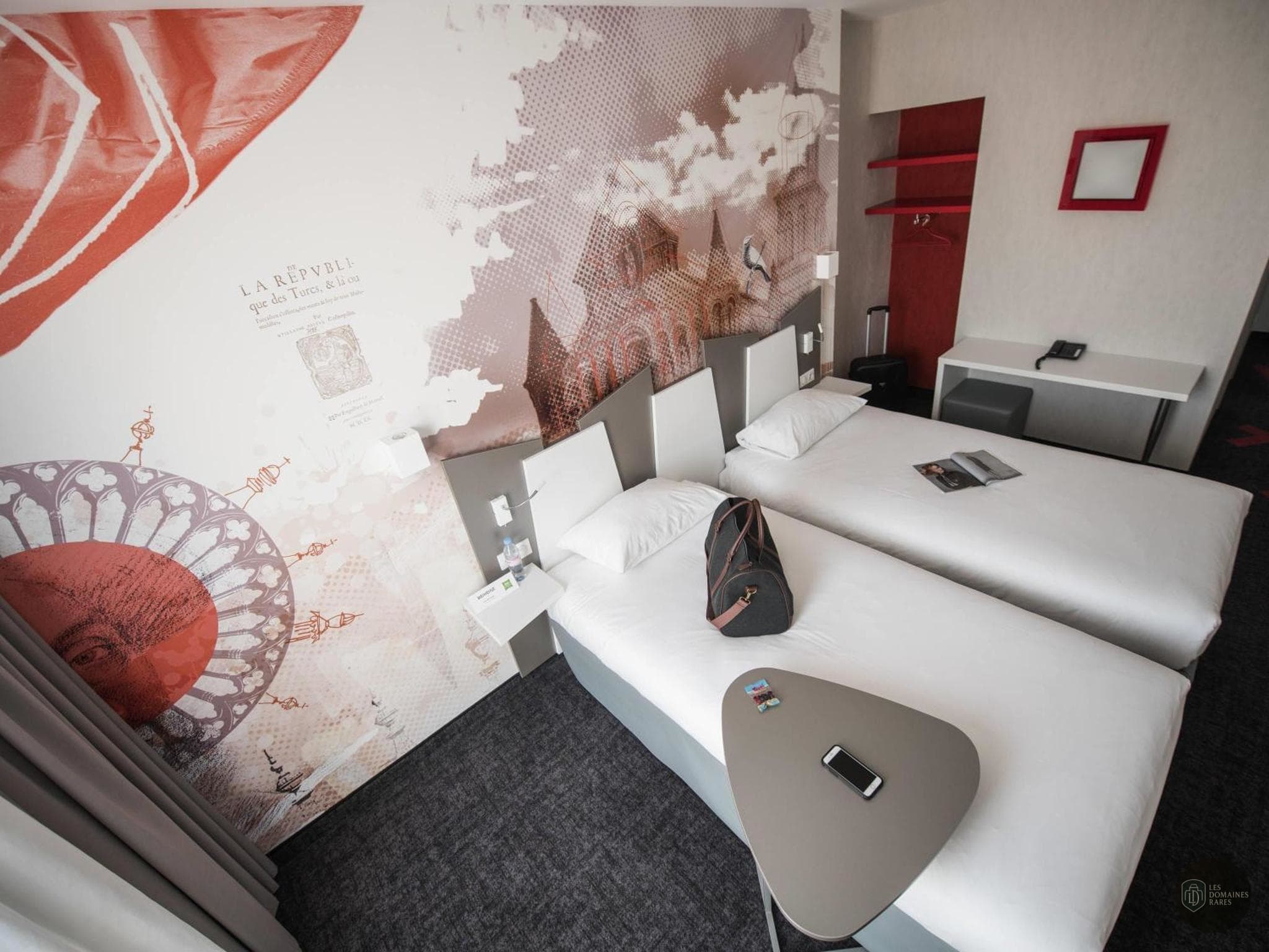 Chambre de l'hôtel Ibis Styles Poitiers Centre à Poitiers en Nouvelle-Aquitaine