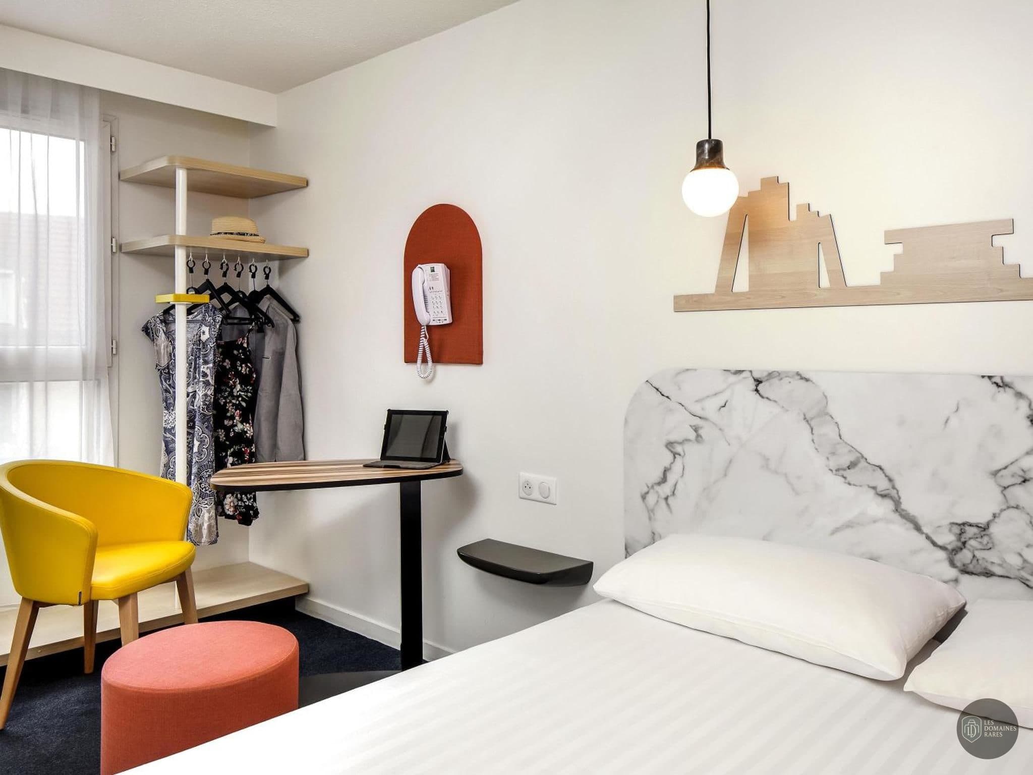 Chambre de l'hôtel Ibis Styles Vichy Centre à Vichy en Auvergne-Rhône-Alpes