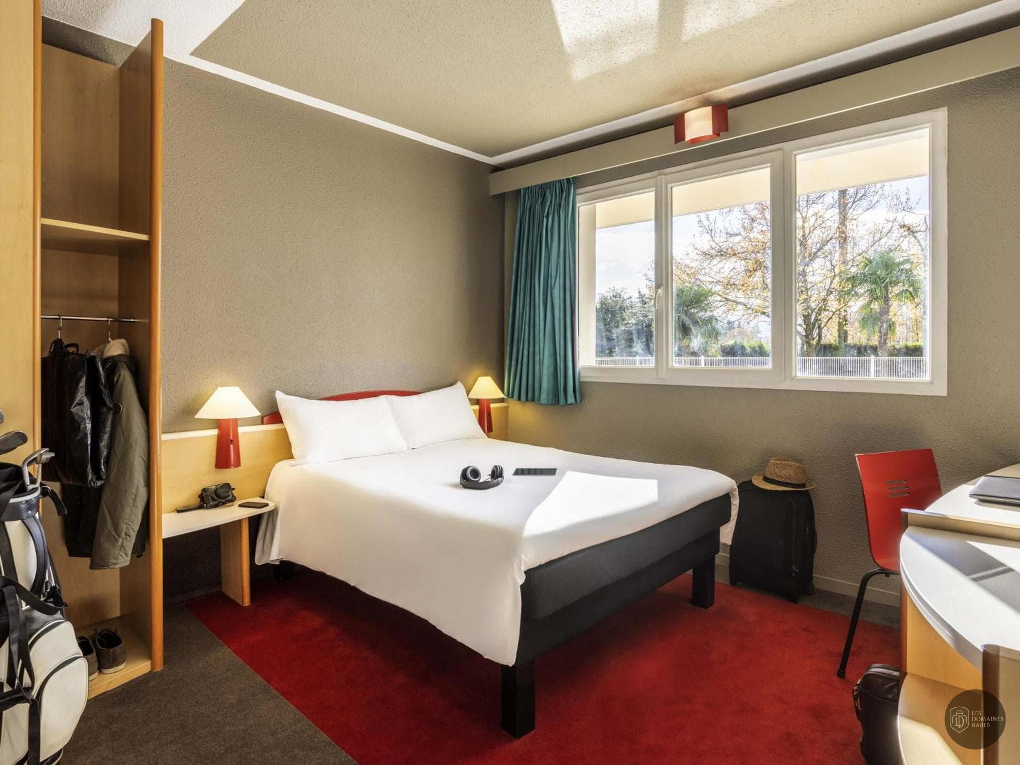 Chambre de l'hôtel Ibis Tarbes Odos à Odos en Occitanie - séminaire odos france coordonnées gps latitude : 43.21067