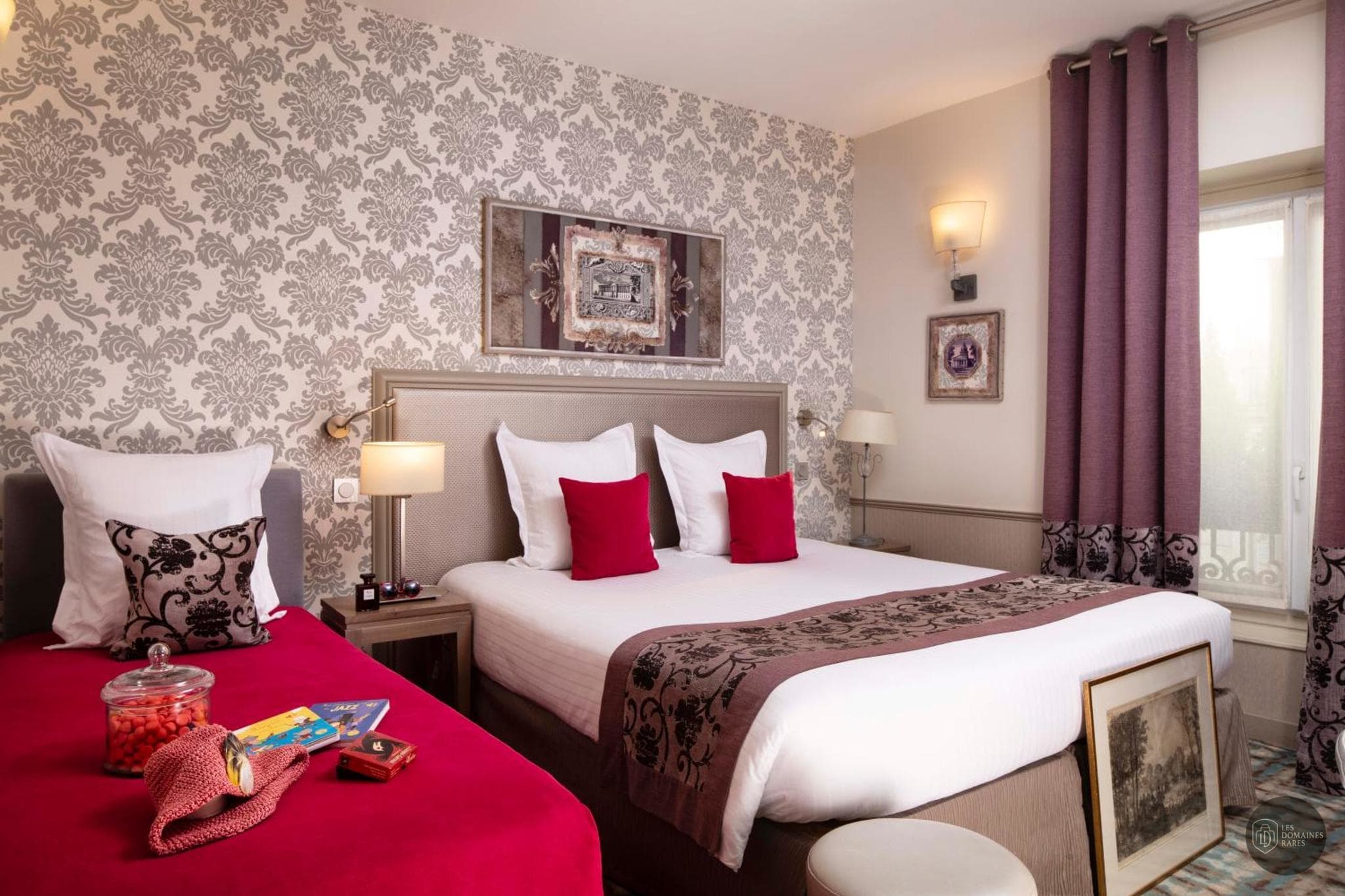Chambre de l'hôtel Imagin'Office Monceau à Paris en Île-de-France