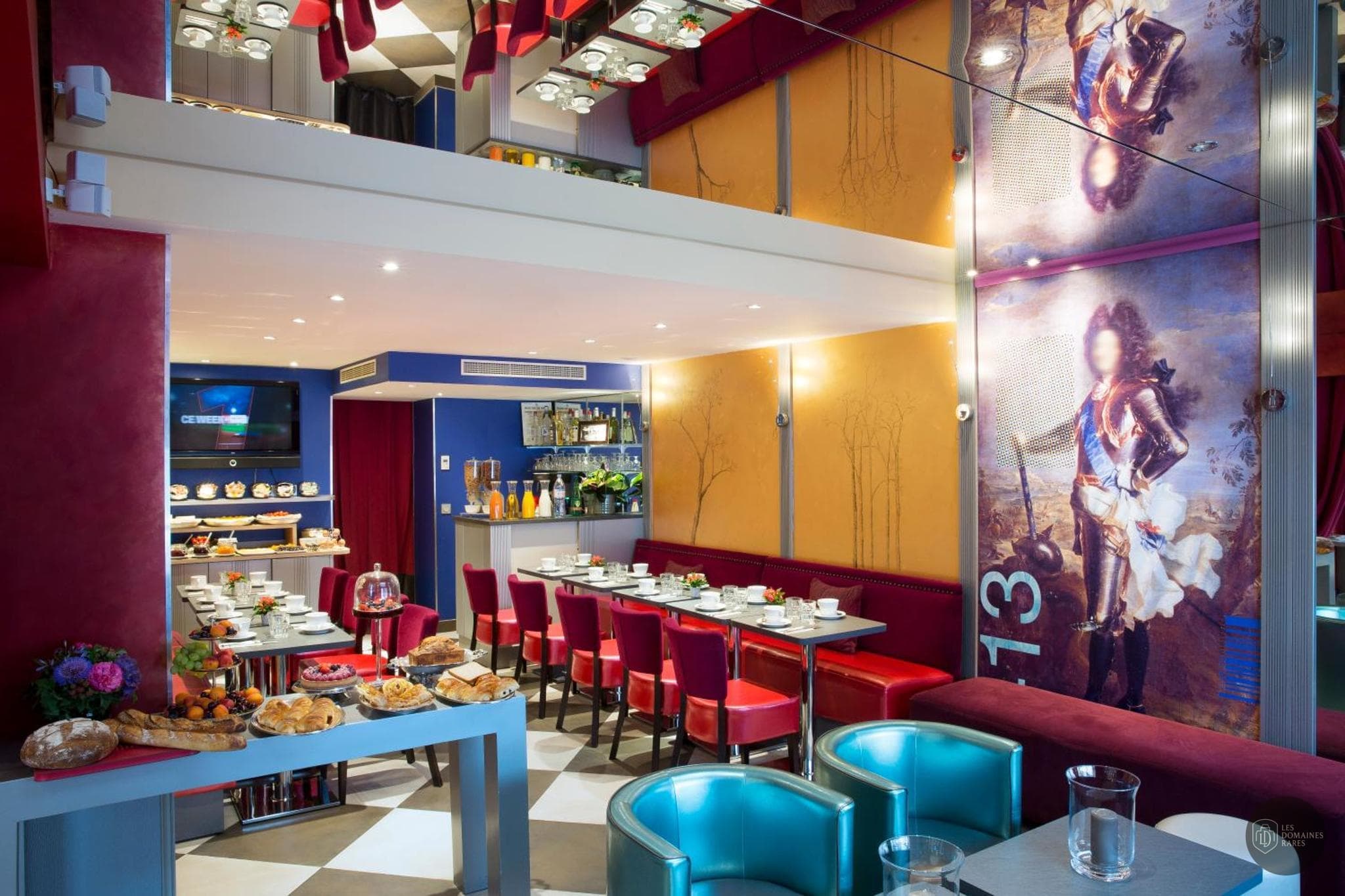 Espace intérieur de l'hôtel Imagin'Office Monceau à Paris en Île-de-France