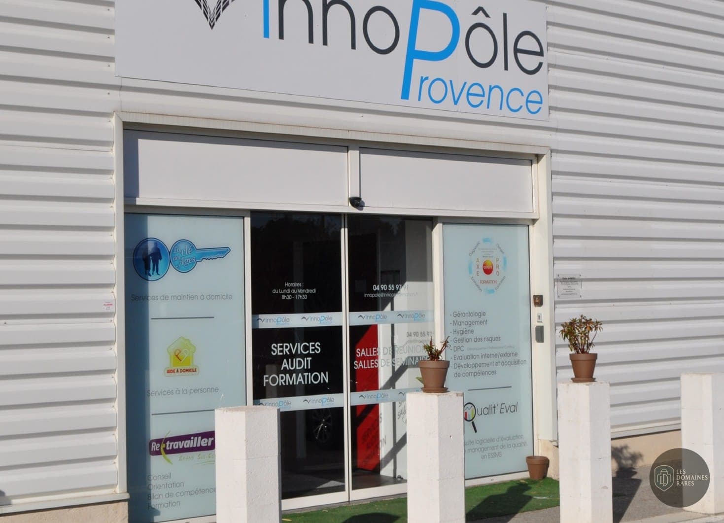 Entrée principale d'InnoPôle Provence