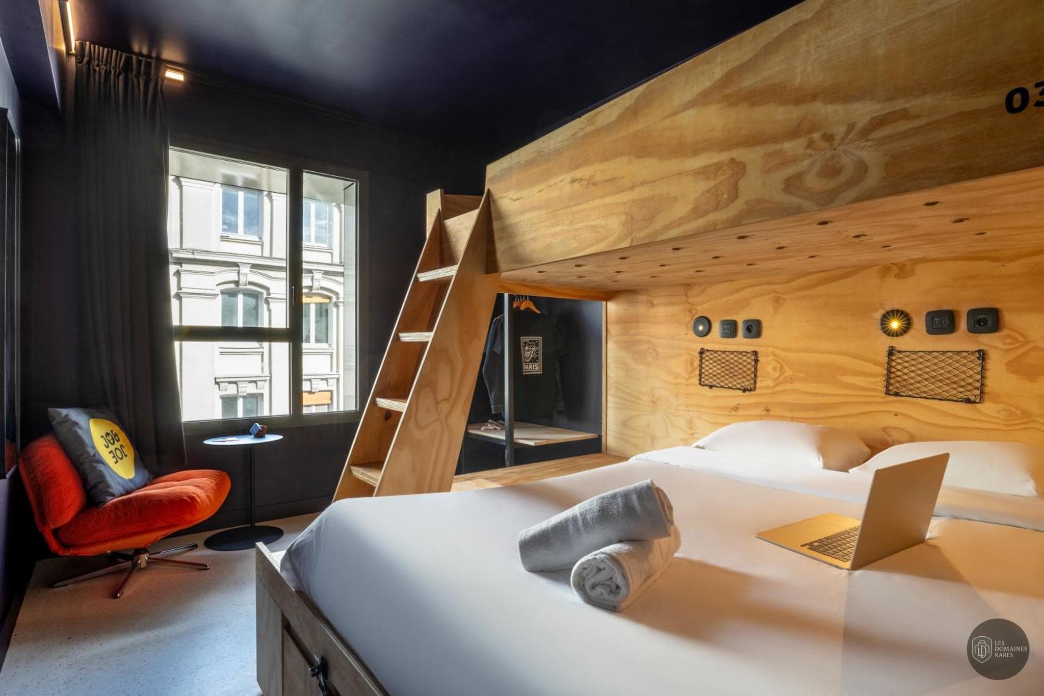 Chambre de l'auberge JO and JOE Paris Nation à Paris en Île-de-France