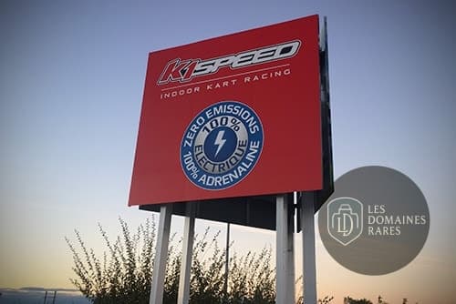 Vue extérieure du lieu K1 Speed à Genas en Auvergne-Rhône-Alpes