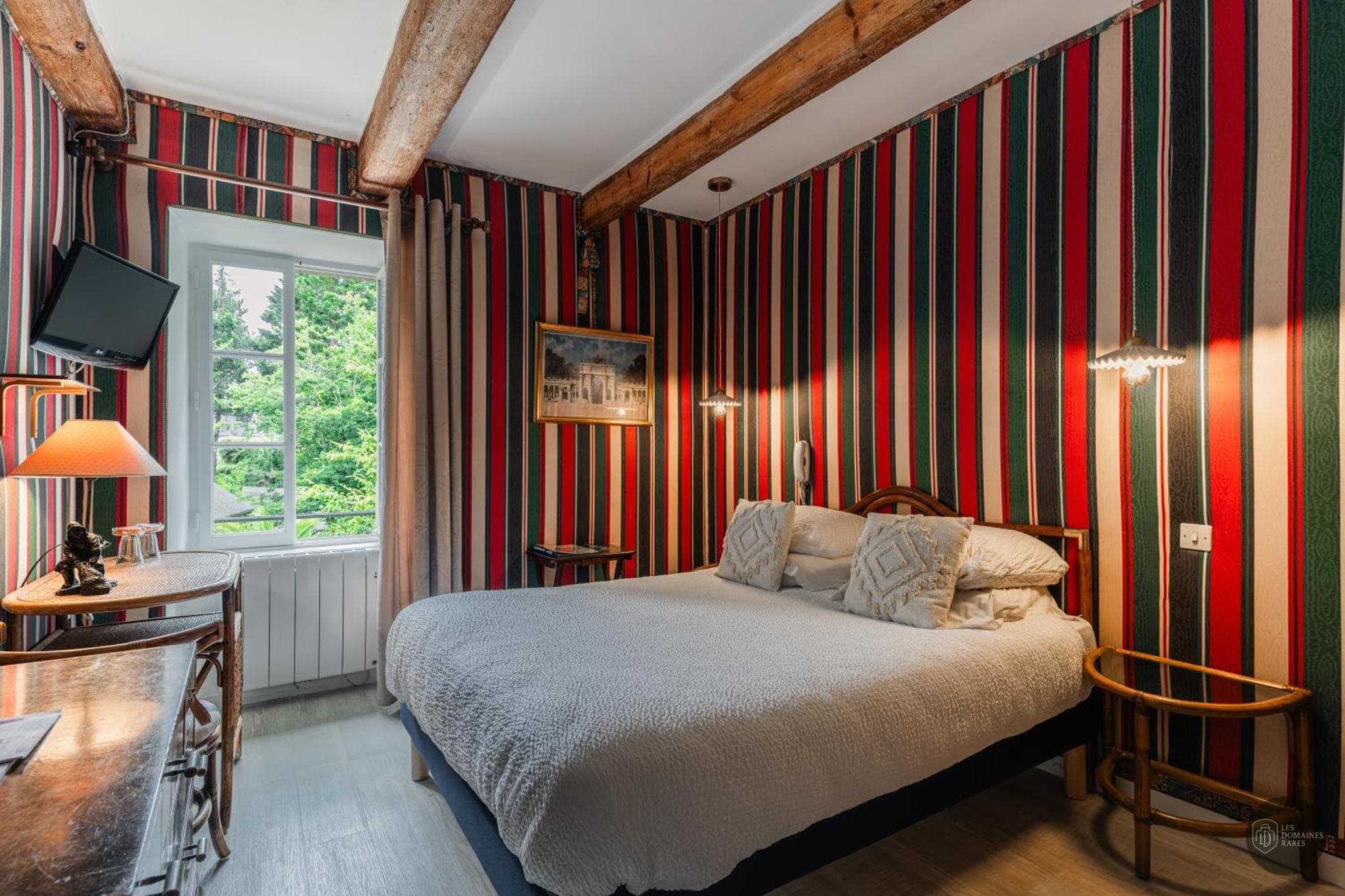 Chambre du lieu Kastell Dinec'h à Treguier en Bretagne - séminaire minihy-tréguier, france
