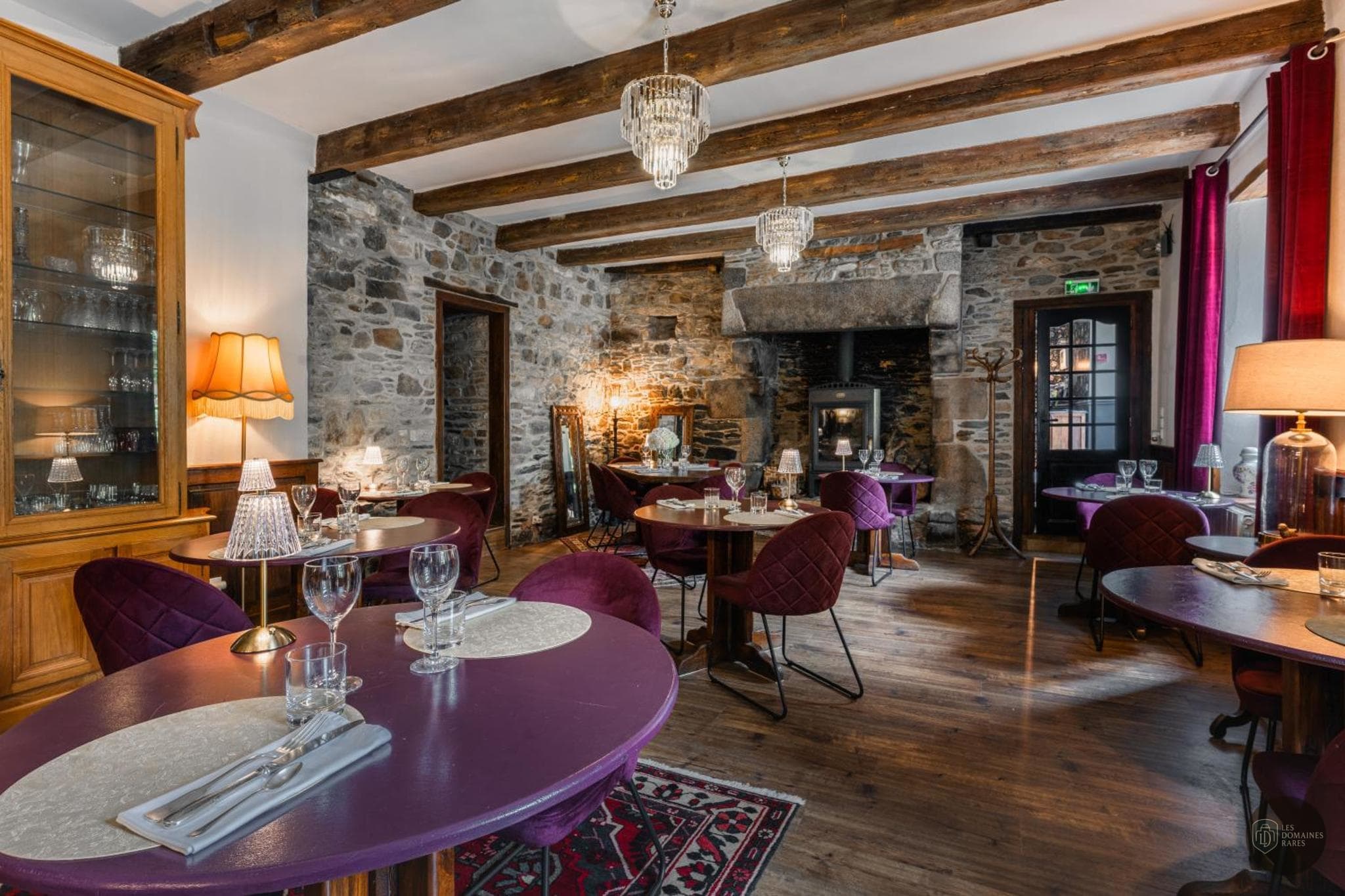 Restaurant du lieu Kastell Dinec'h à Treguier en Bretagne - séminaire minihy-tréguier, france