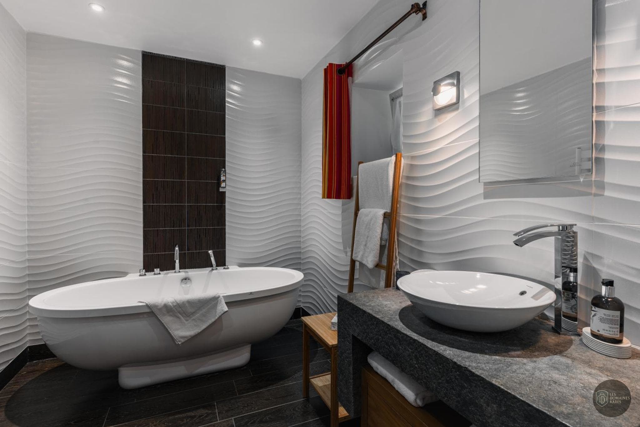 Salle de bain du lieu Kastell Dinec'h à Treguier en Bretagne
