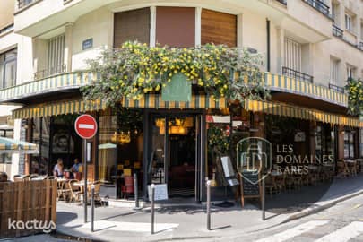 Vue extérieure de la ferme Keeze Iéna à Paris en Île-de-France