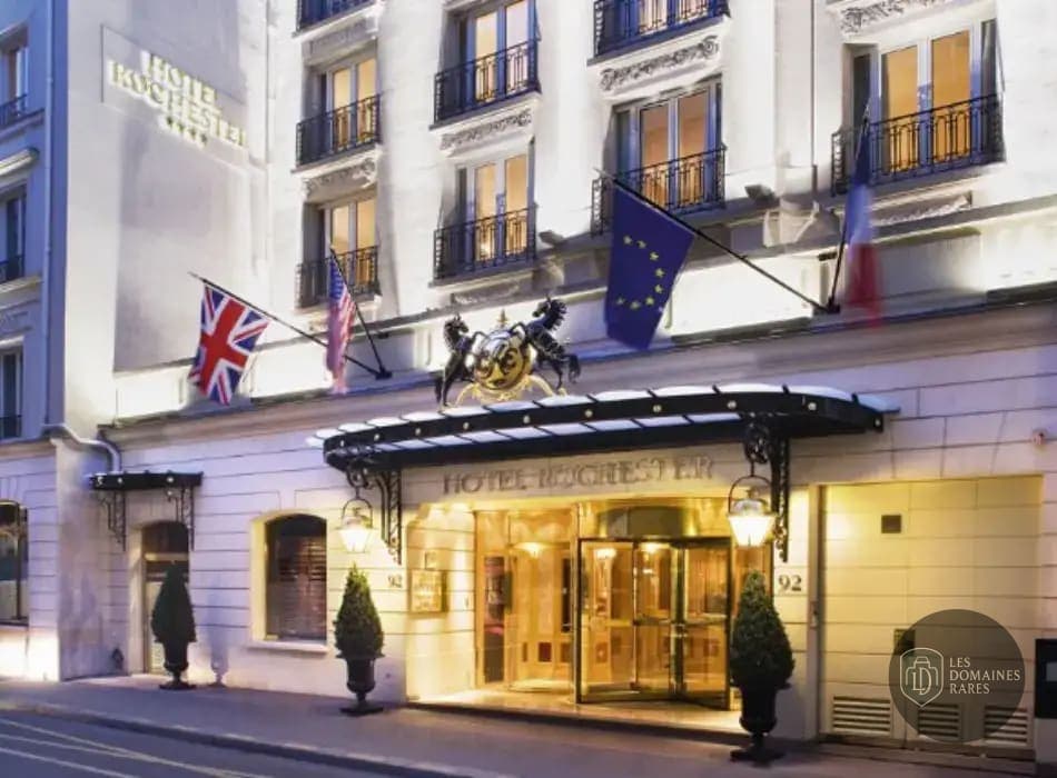 Façade de l'Hôtel Rochester