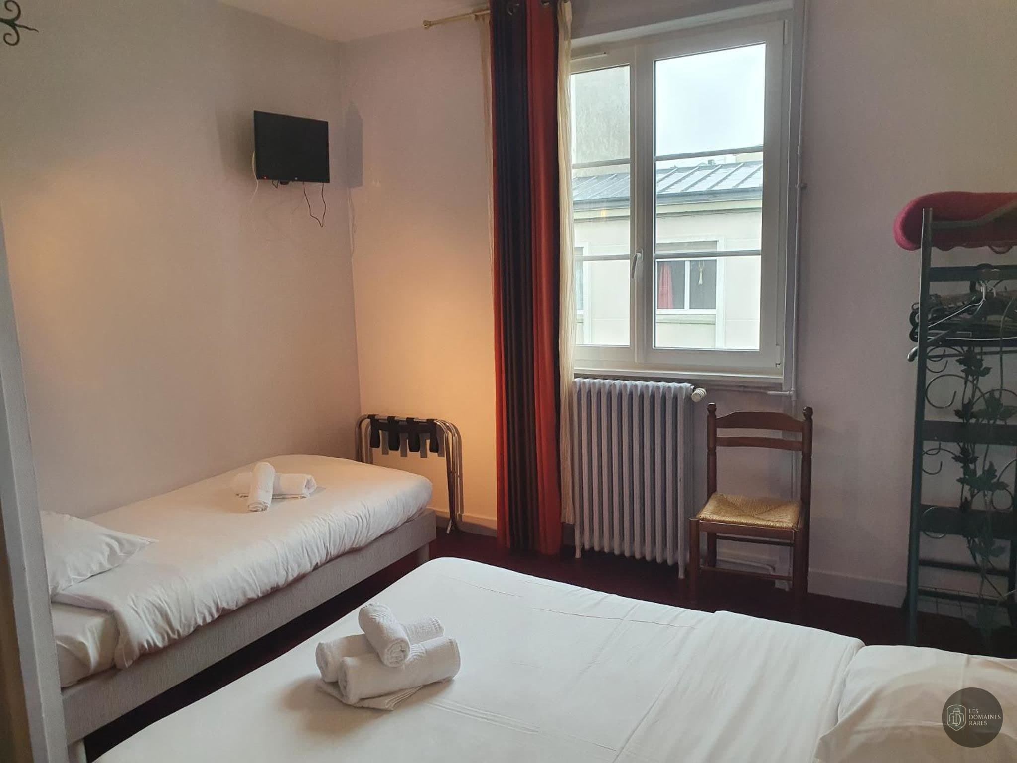 Chambre de l'hôtel Kelig Hôtel à Brest en Bretagne - séminaire brest france coordonnées gps latitude : 48.387017