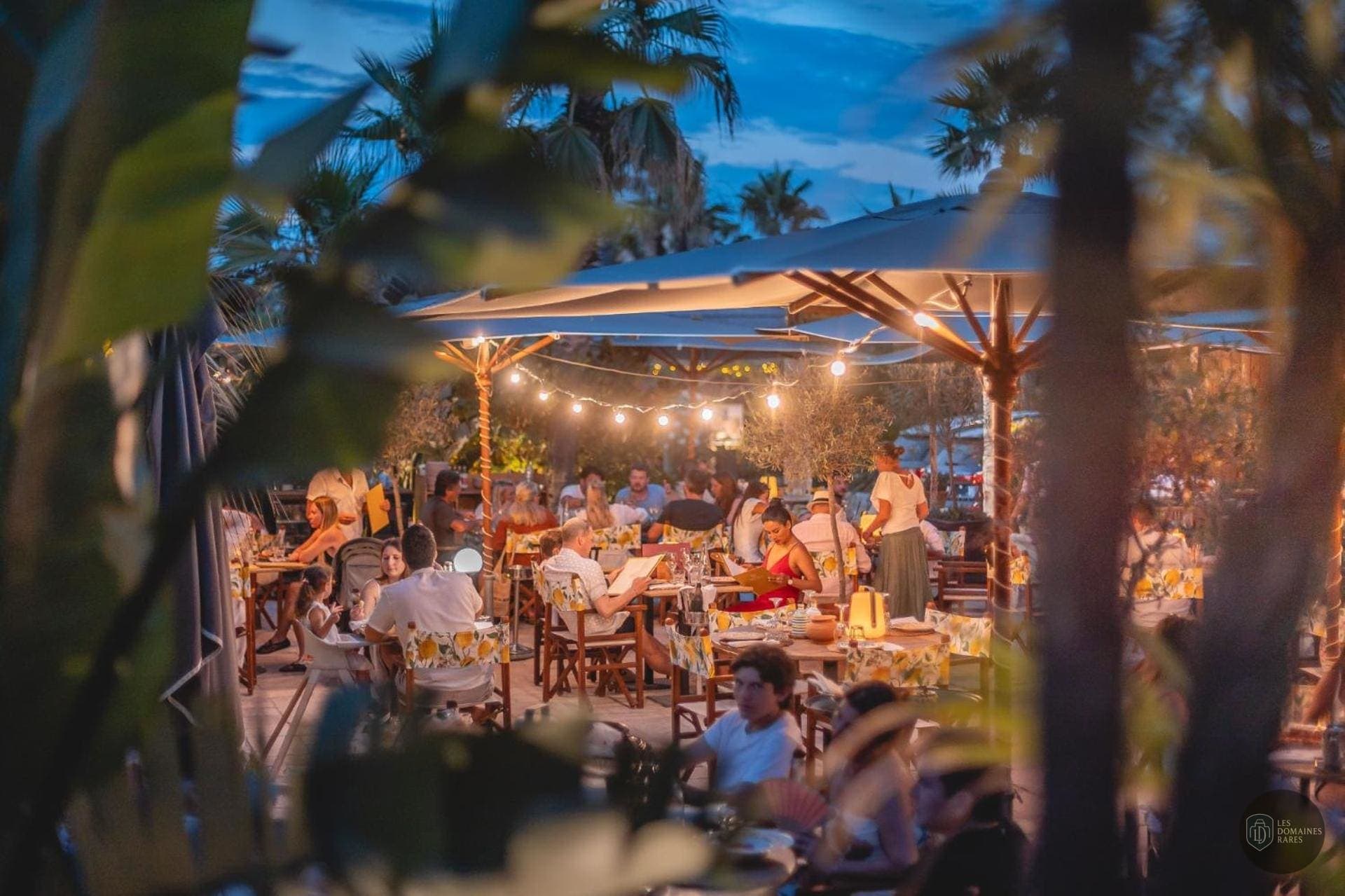 Restaurant du resort Kon Tiki à Ramatuelle en Provence-Alpes-Côte d'Azur - séminaire ramatuelle, france