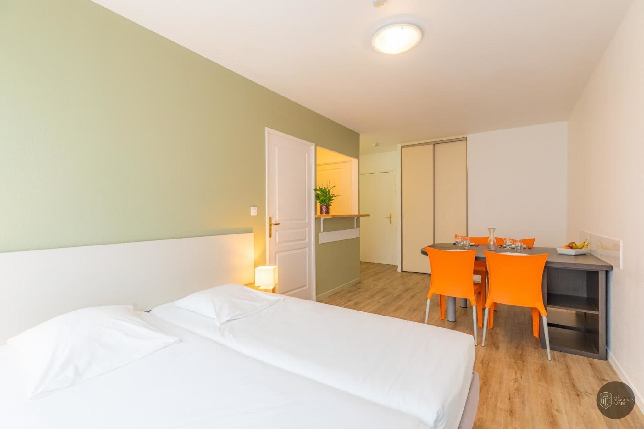 Chambre de l'hôtel Kyriad Bourg-en-Bresse en Auvergne-Rhône-Alpes