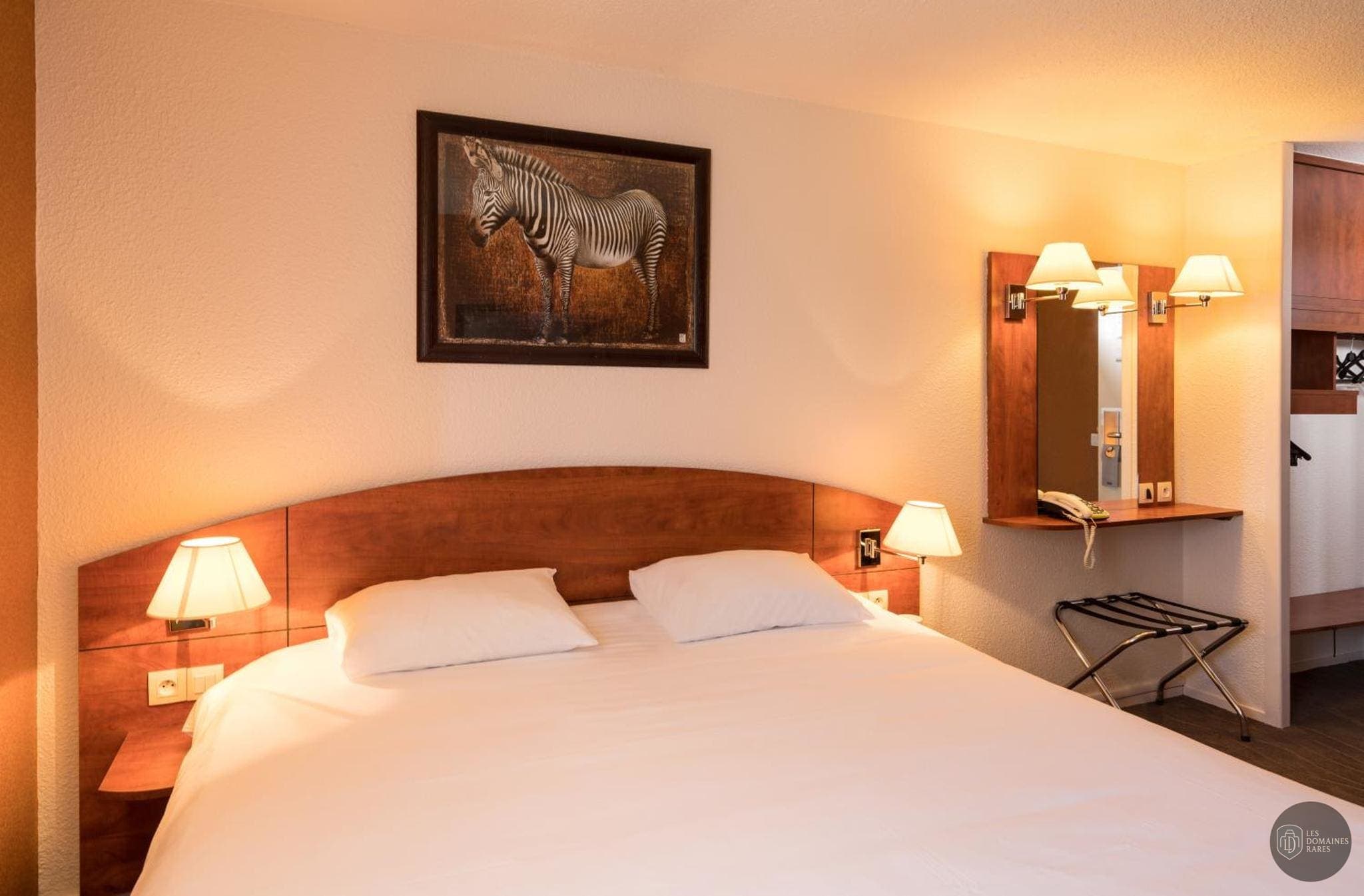Chambre de l'hôtel Kyriad Caen Sud - Ifs à Ifs en Normandie